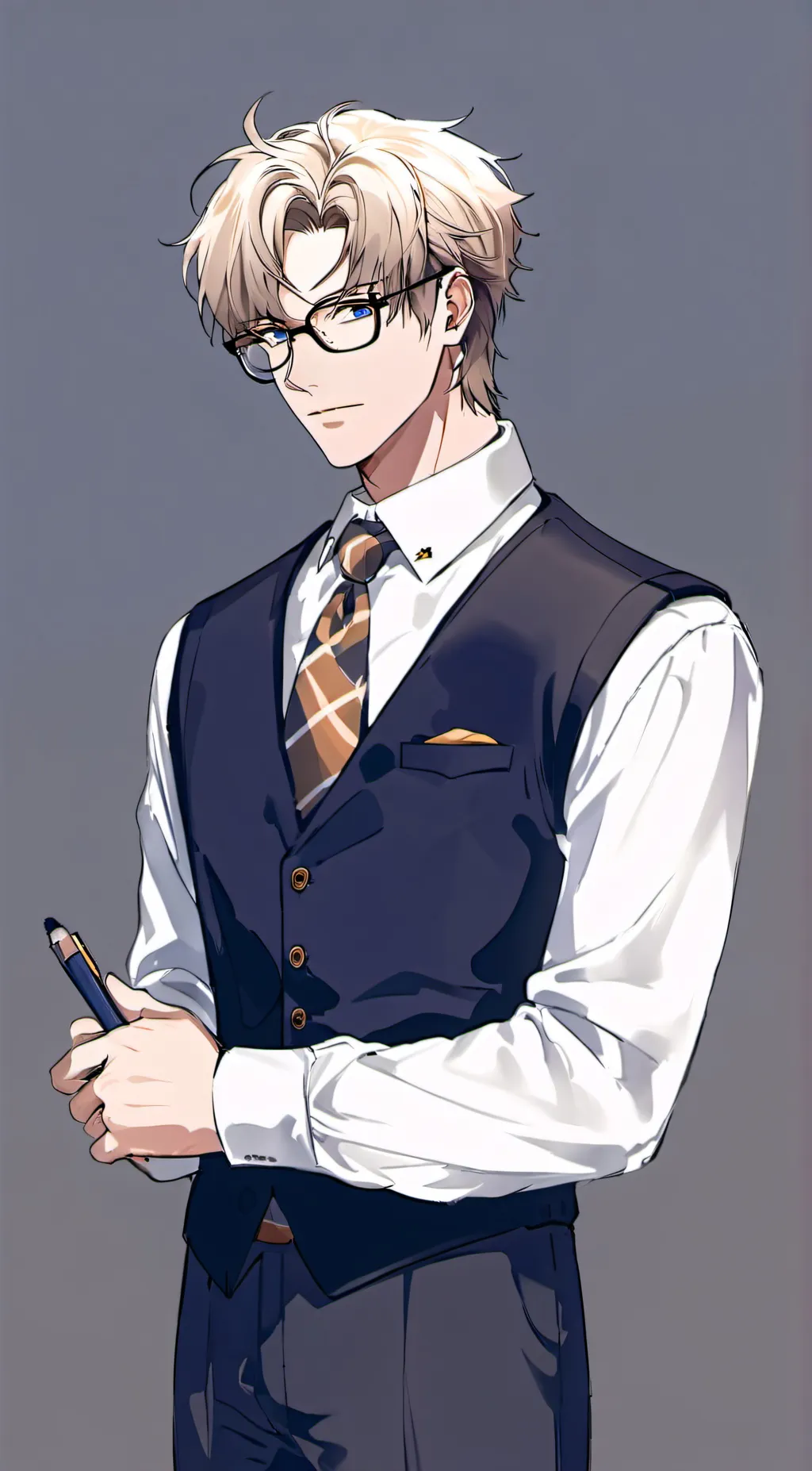 ai character: Mr. Fitz  background