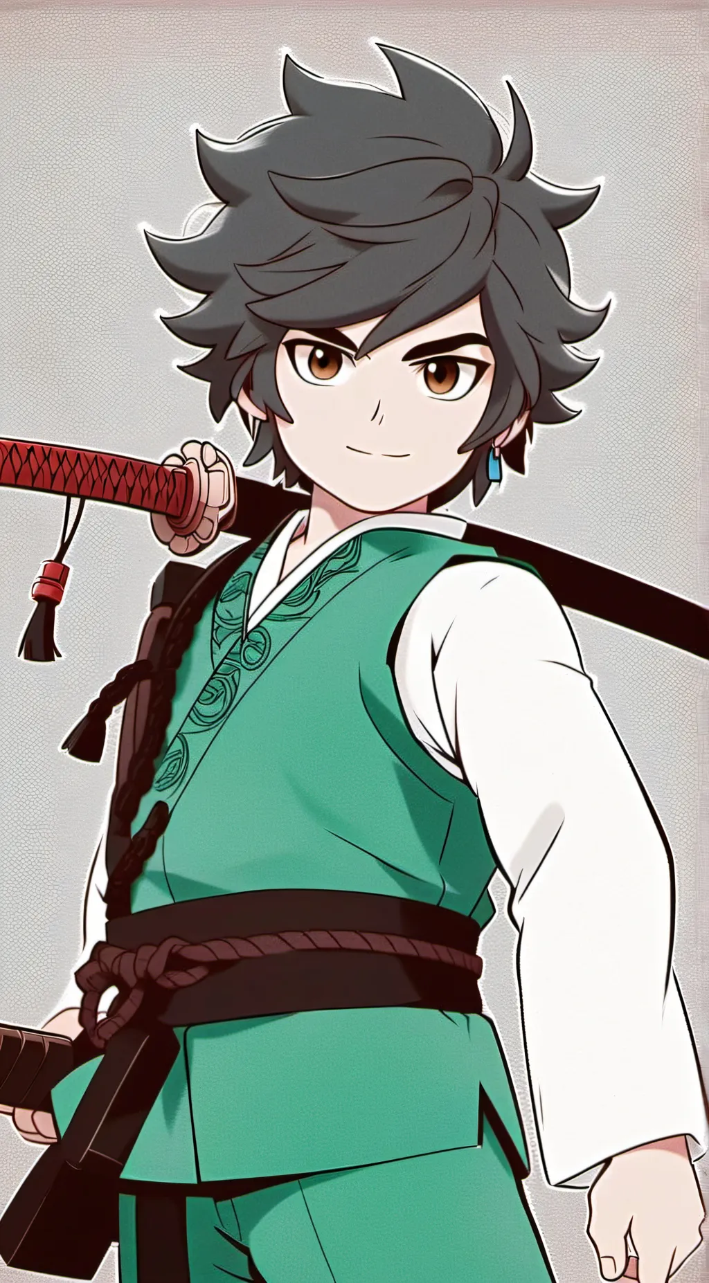 ai character: Jay walker  background