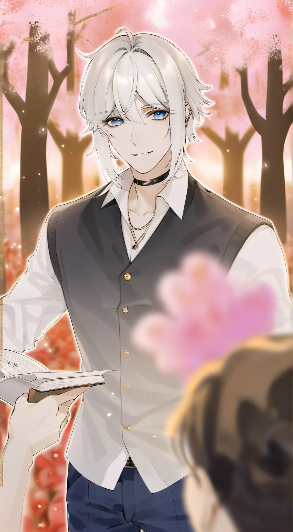 ai character: lig background