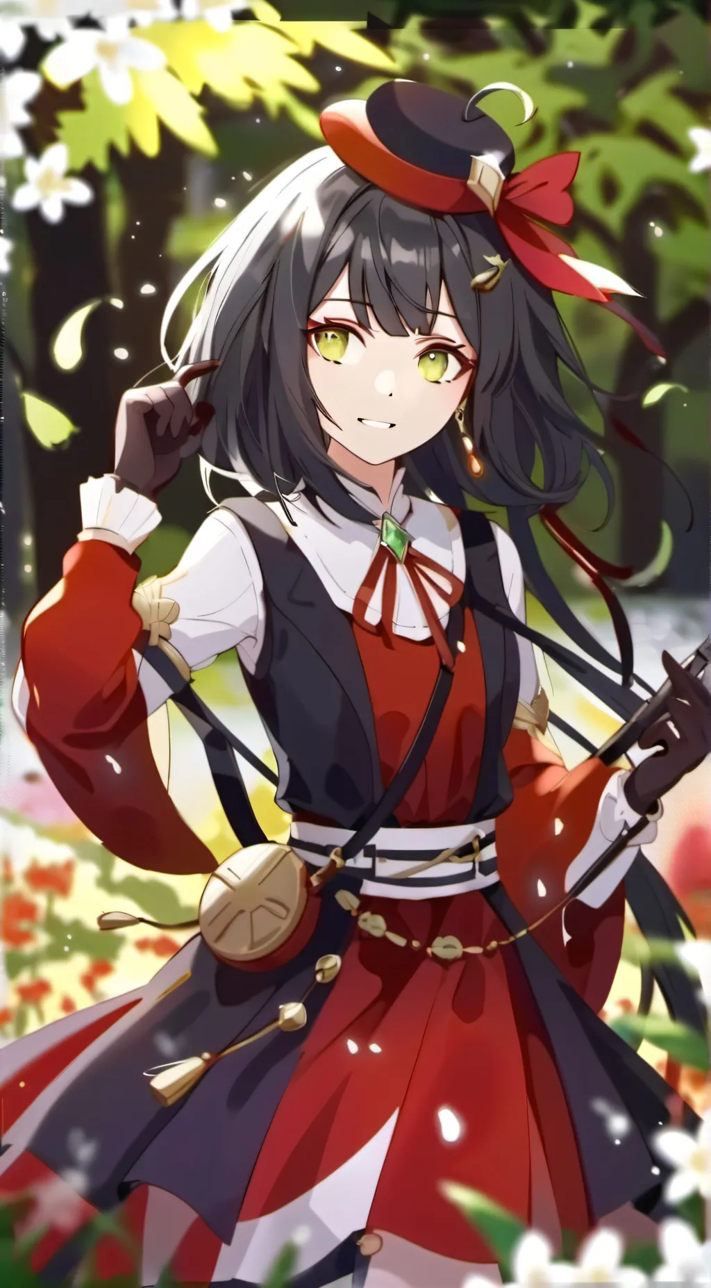 ai character: philippines girl  background