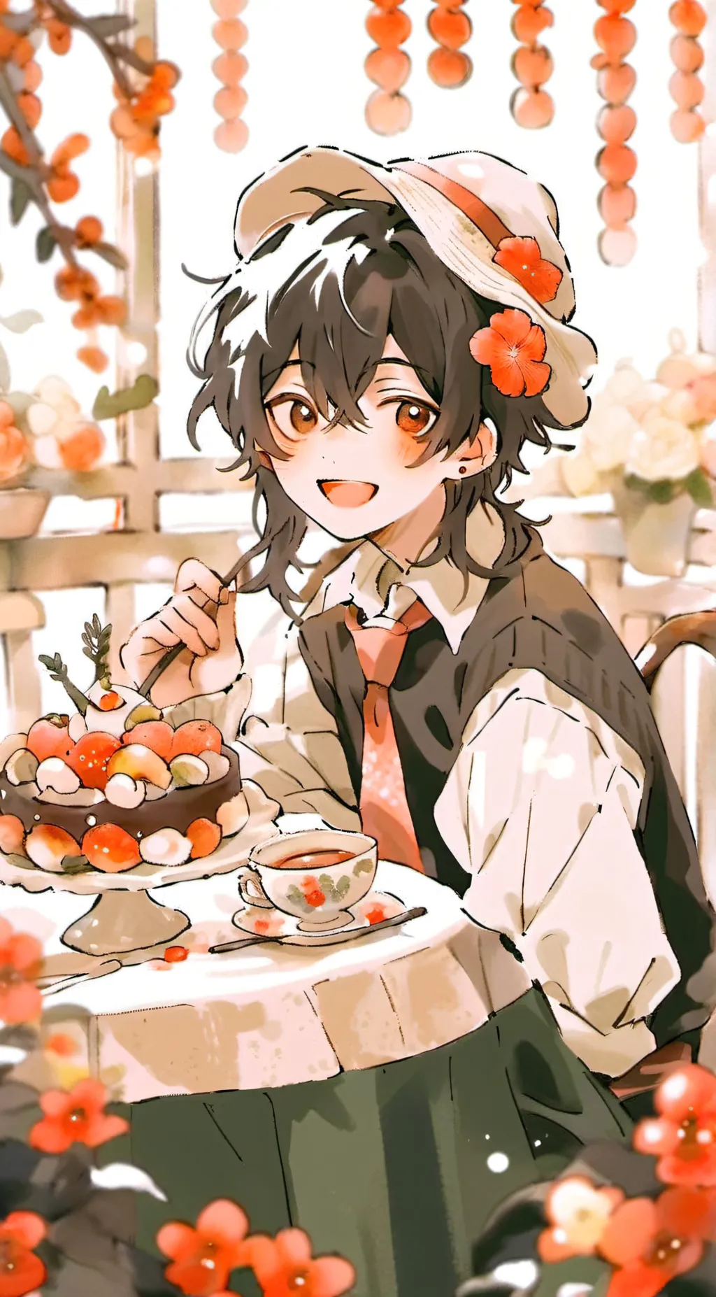 ai character: Sophia  background