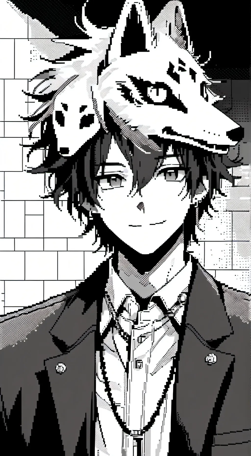 ai character: Michael Afton  background