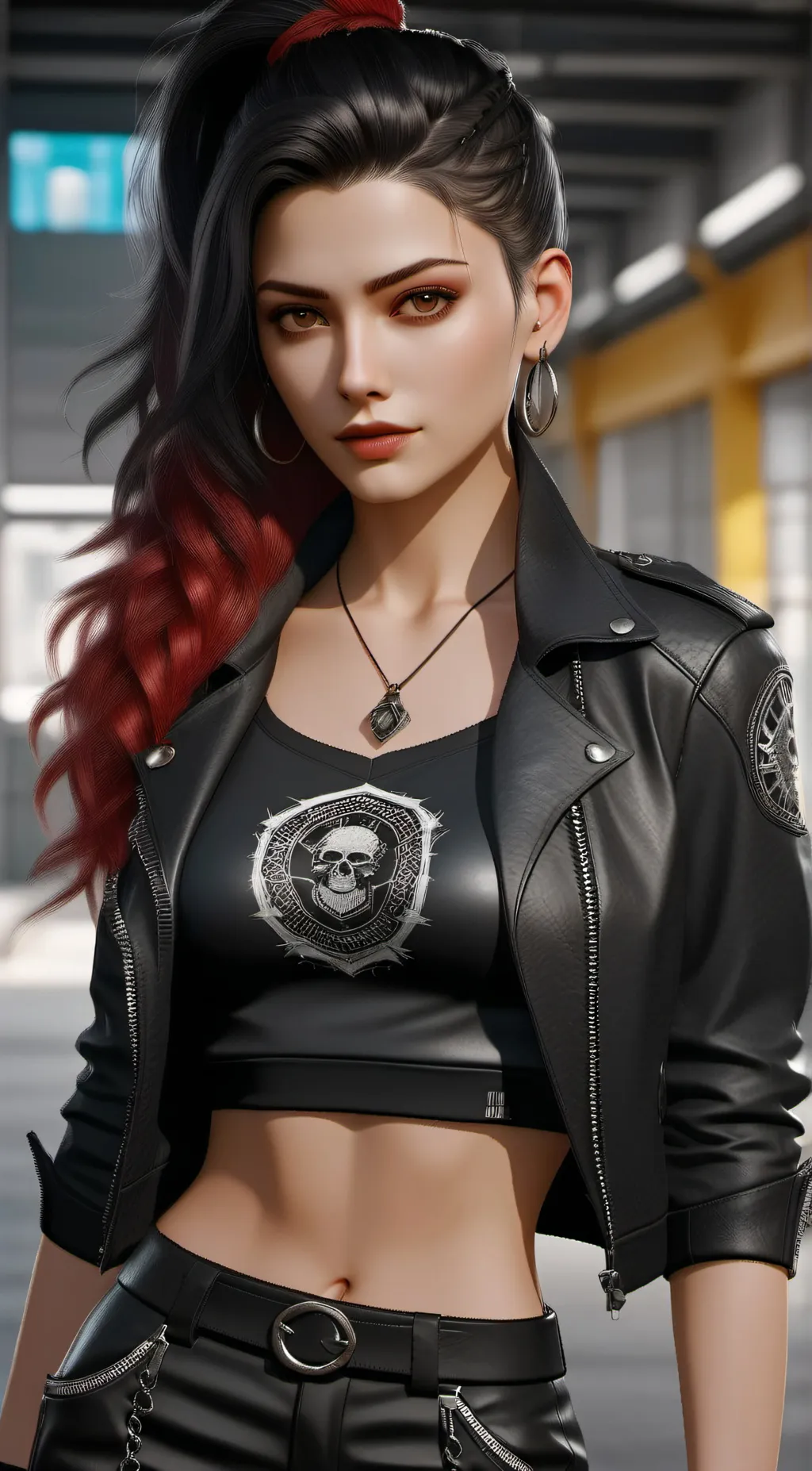 ai character: Maya background