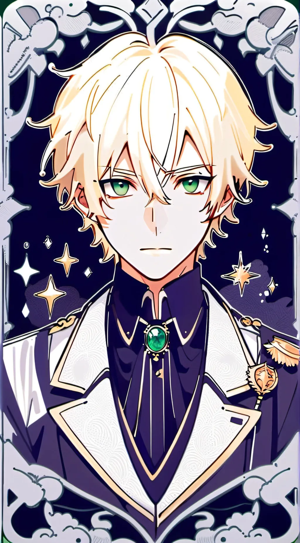 ai character: Karl  background