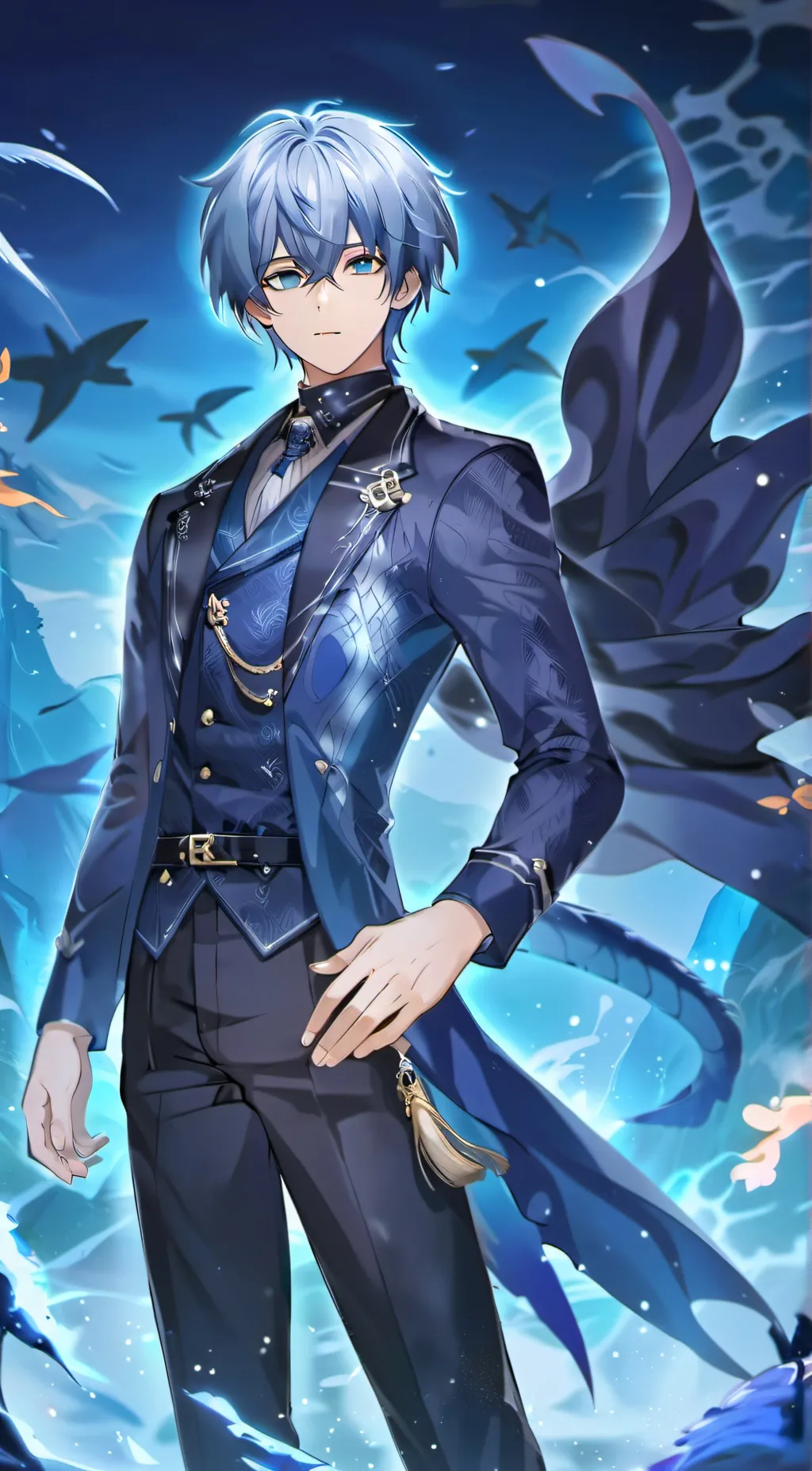 ai character: Talkie boy background