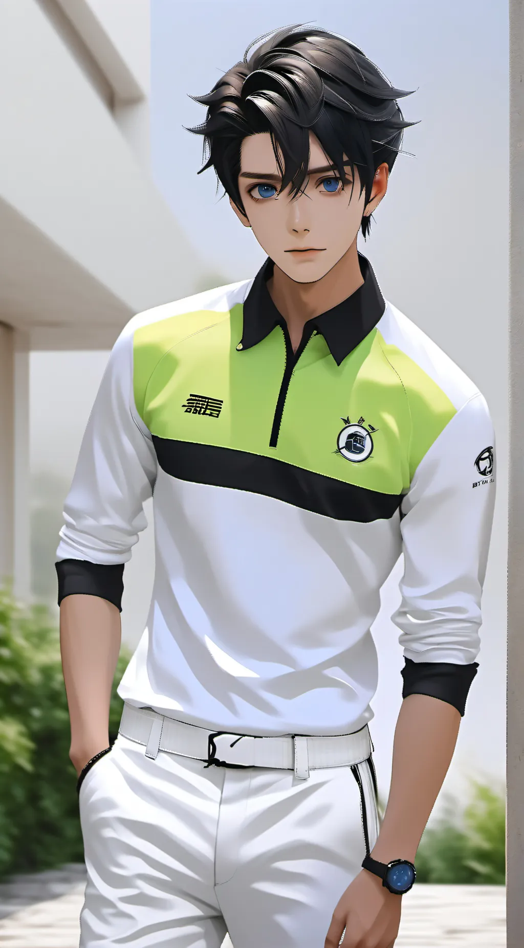 ai character: Ethan background