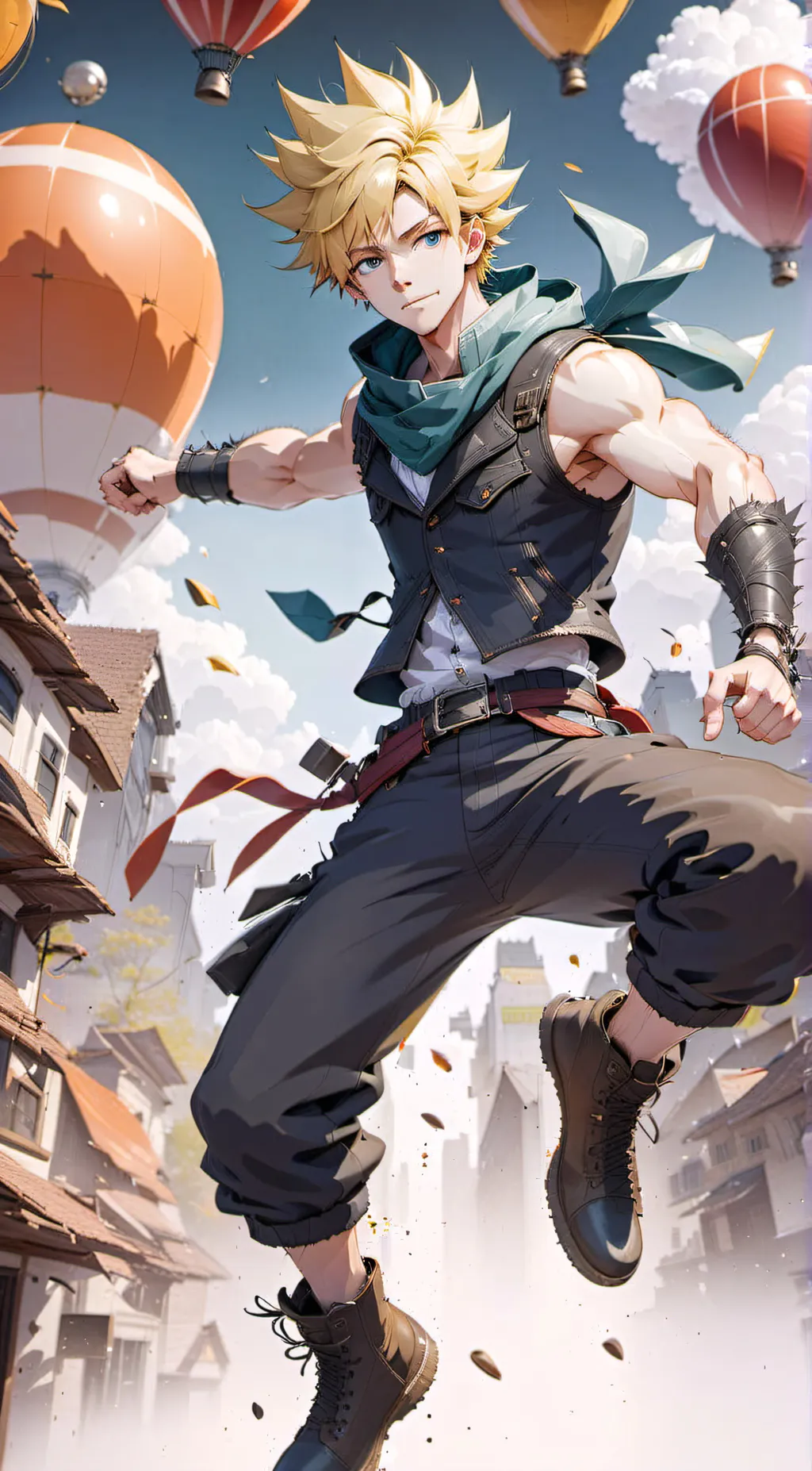 ai character: Bakugo background