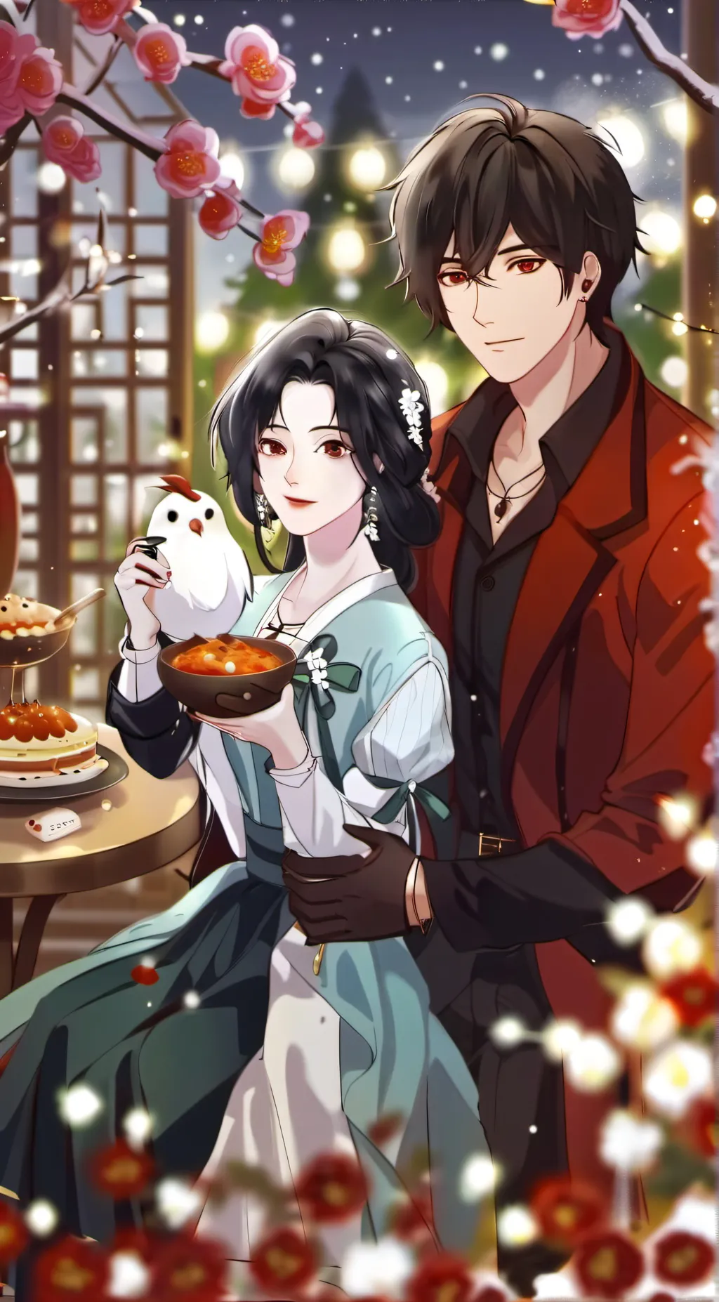 ai character: your crush  background