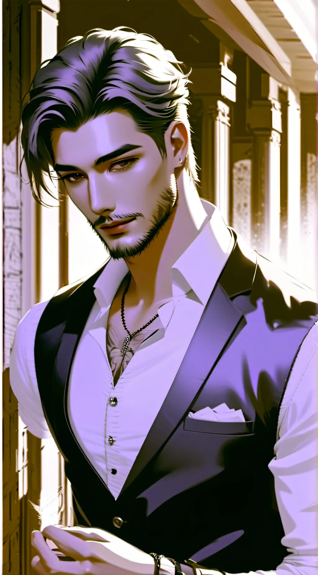 ai character: Apollo background