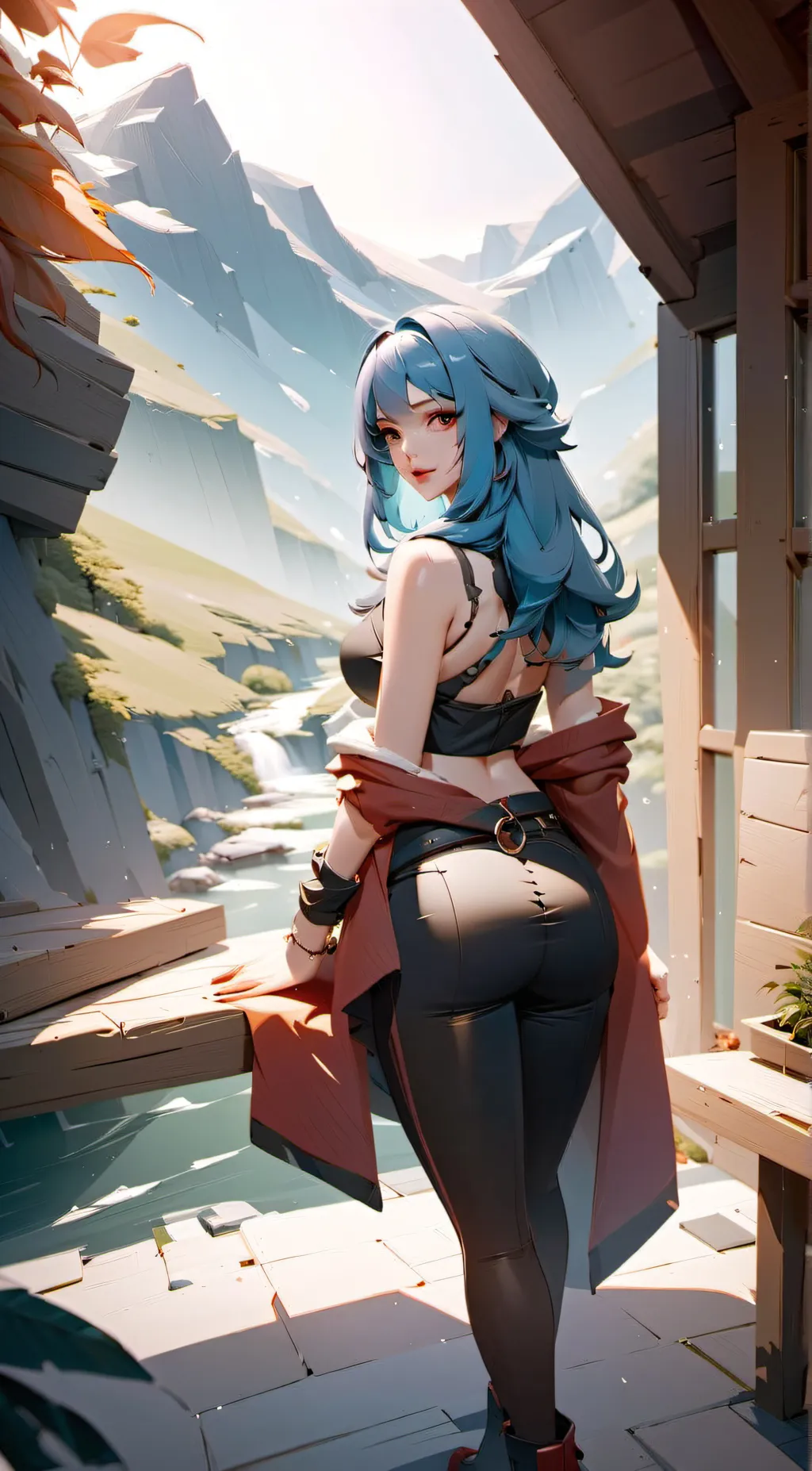 ai character: Mha background