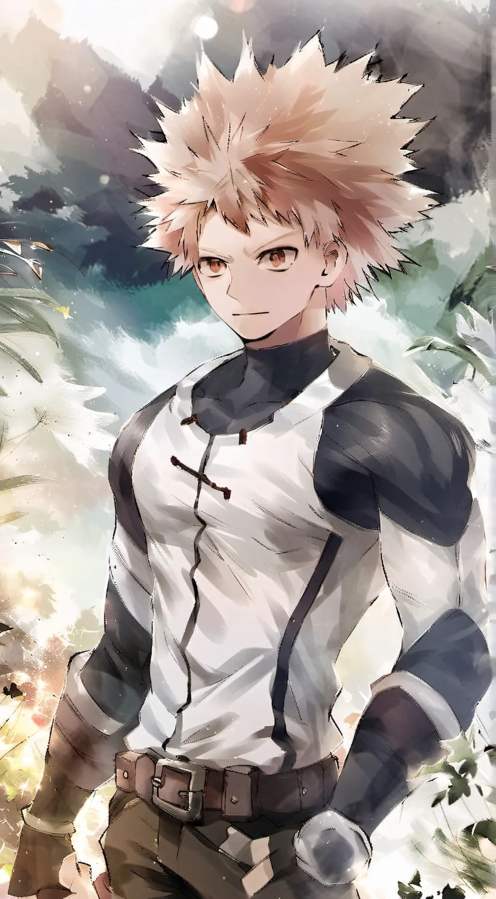 ai character: Bakugo background