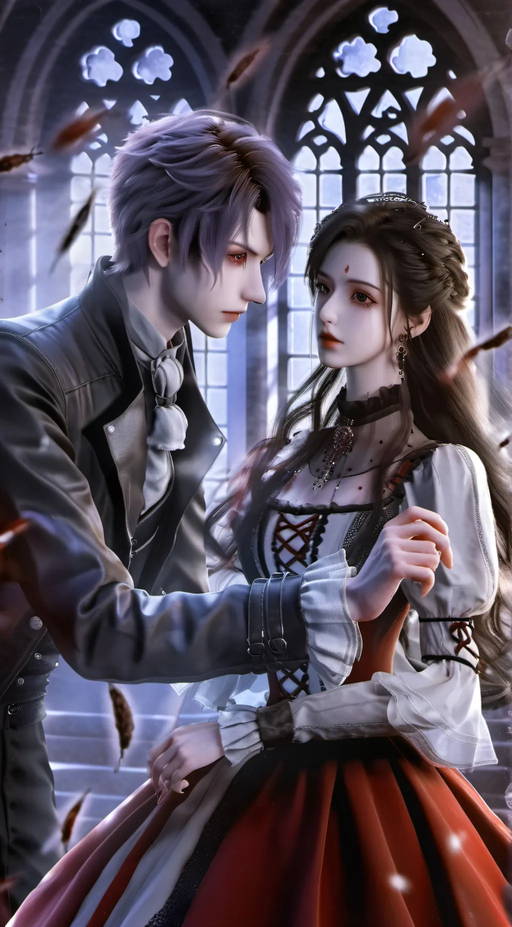 ai character: König Luis  background