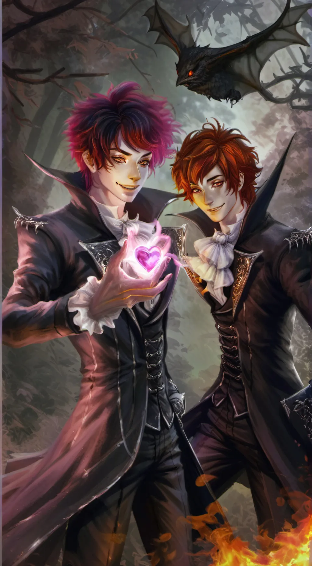 ai character: Aaron & Jake background