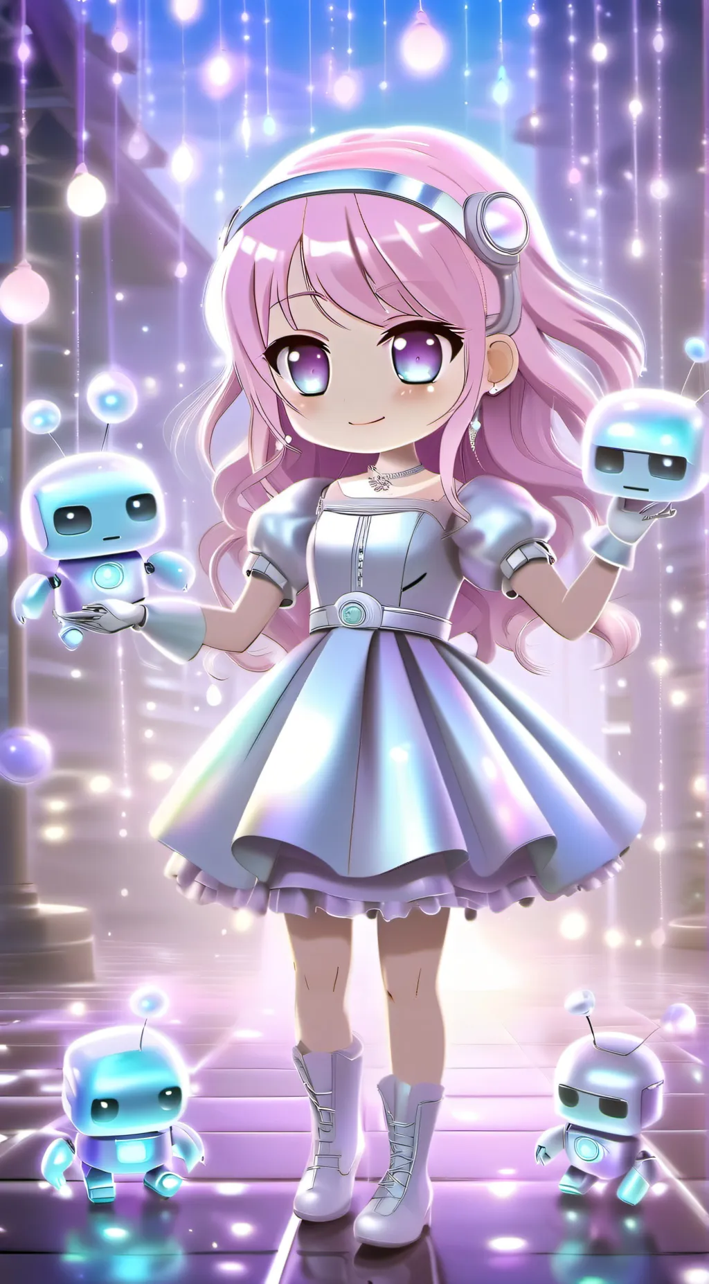 ai character: kawaii-chan background