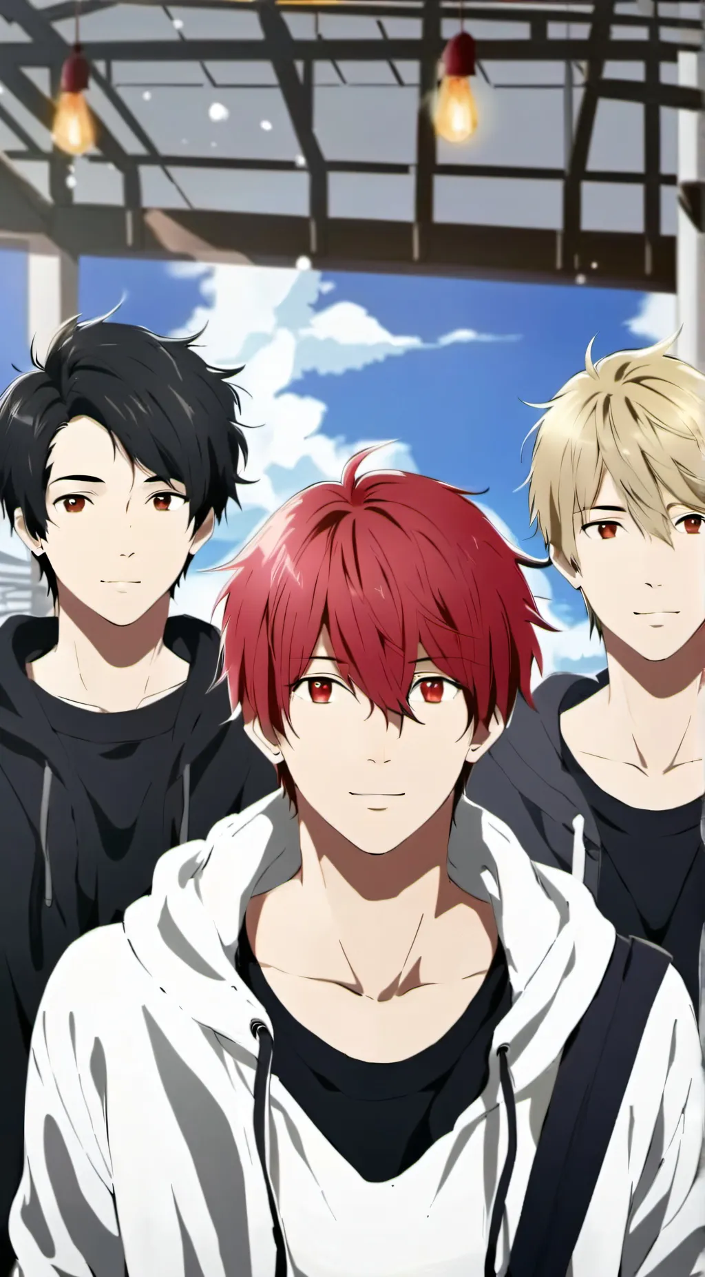 ai character: Dom, kris, & phimm background