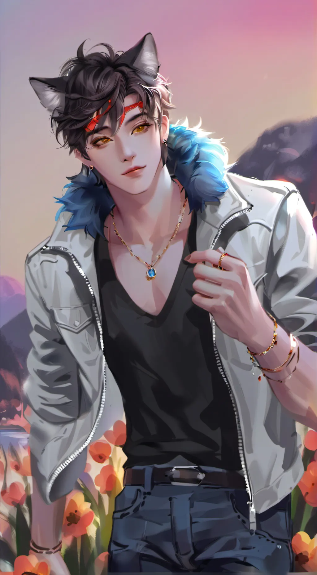 ai character: Twilight Pride background