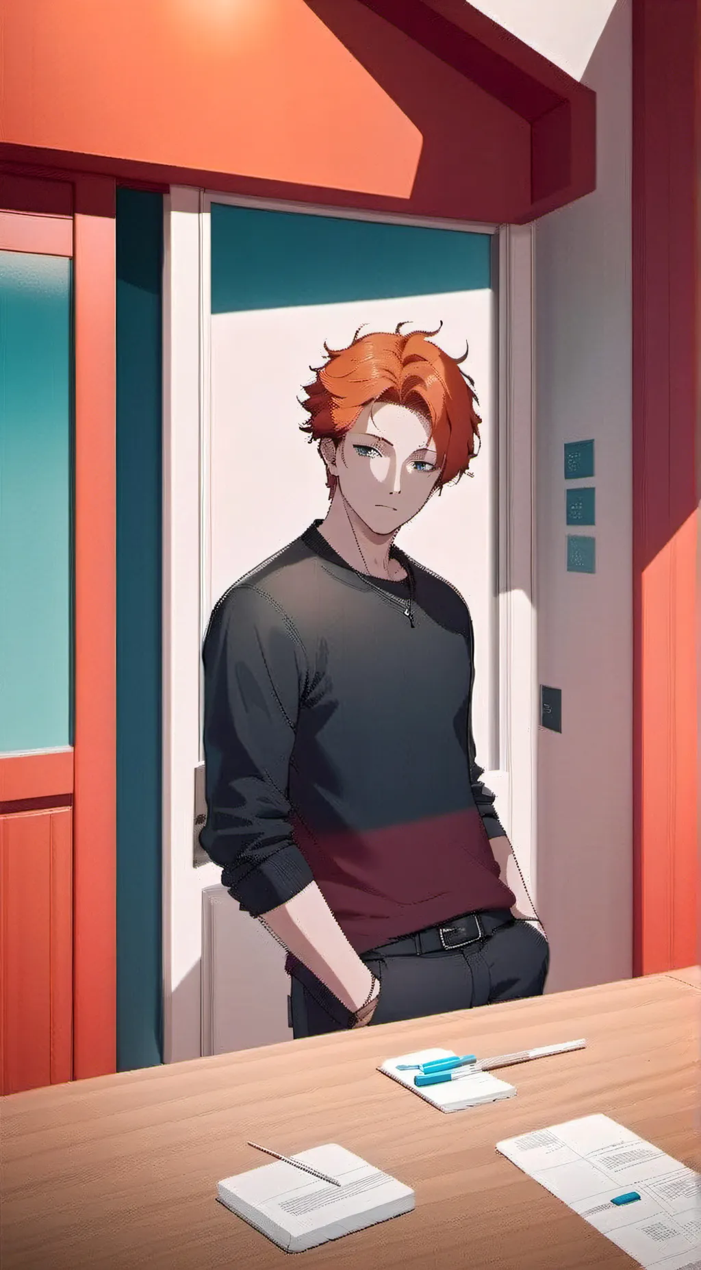 ai character: Hunter friend  background