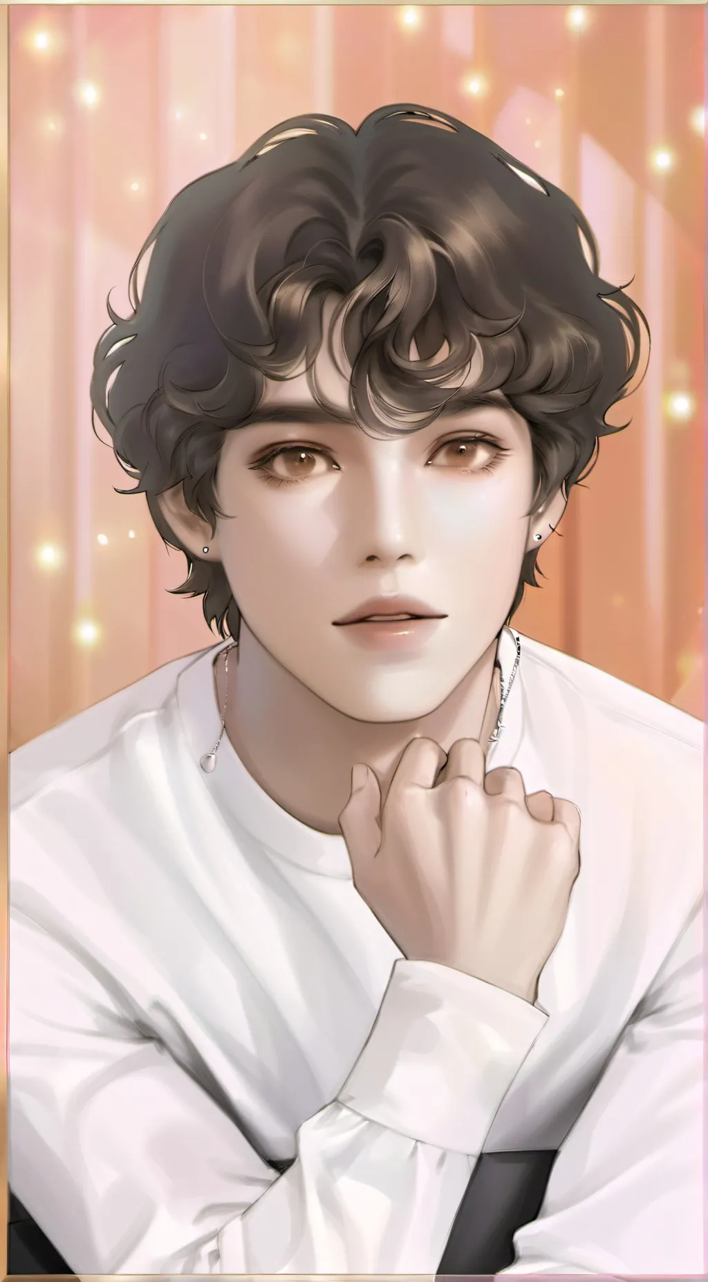 ai character: Ethan Landry  background