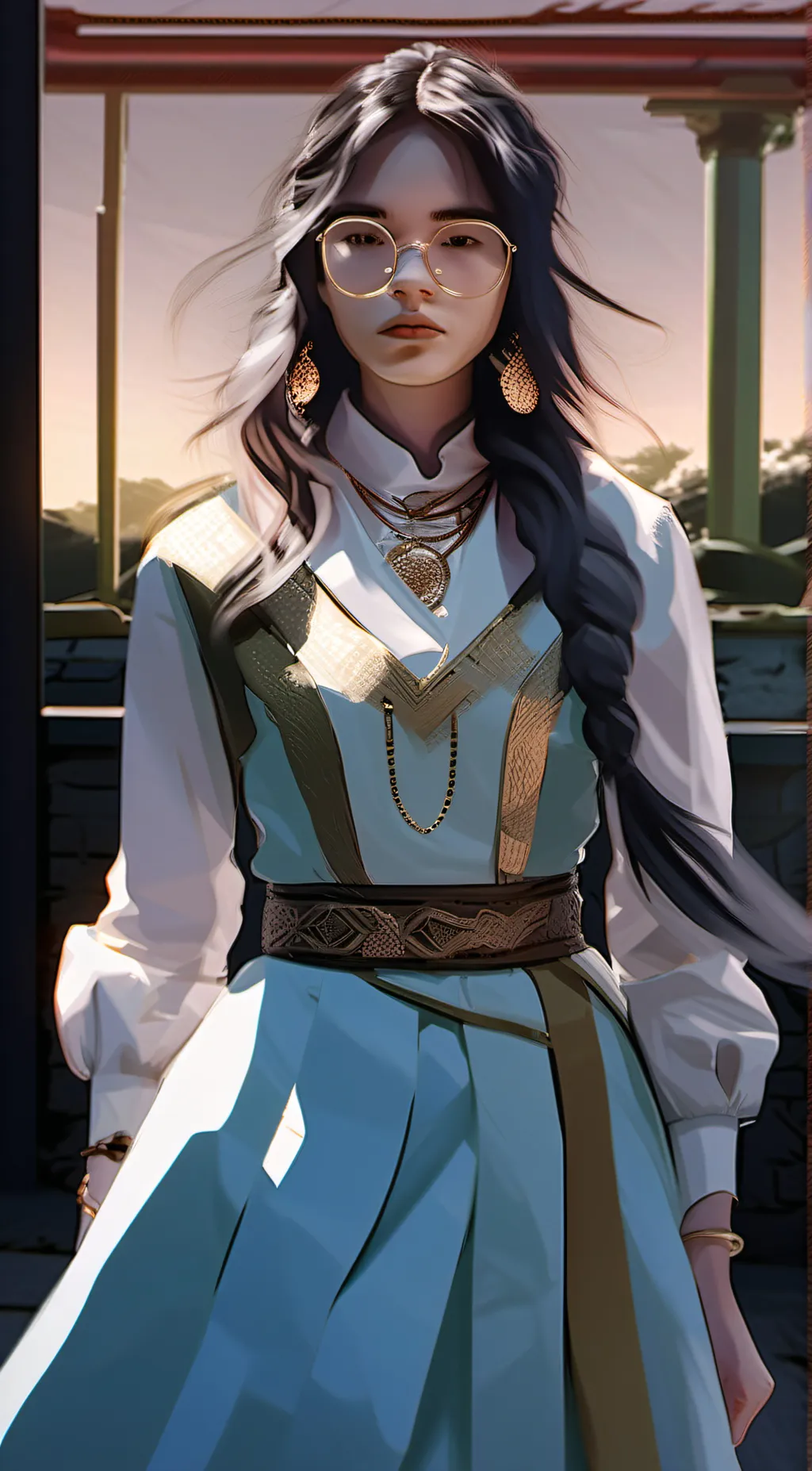 ai character: mha background