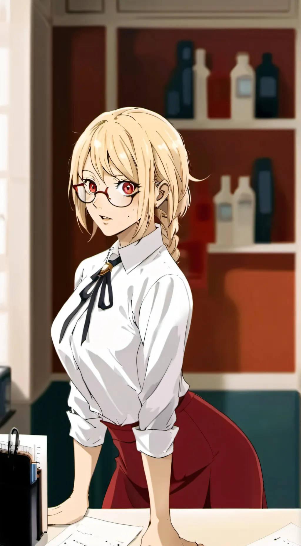 ai character: Kaede Akiyama background