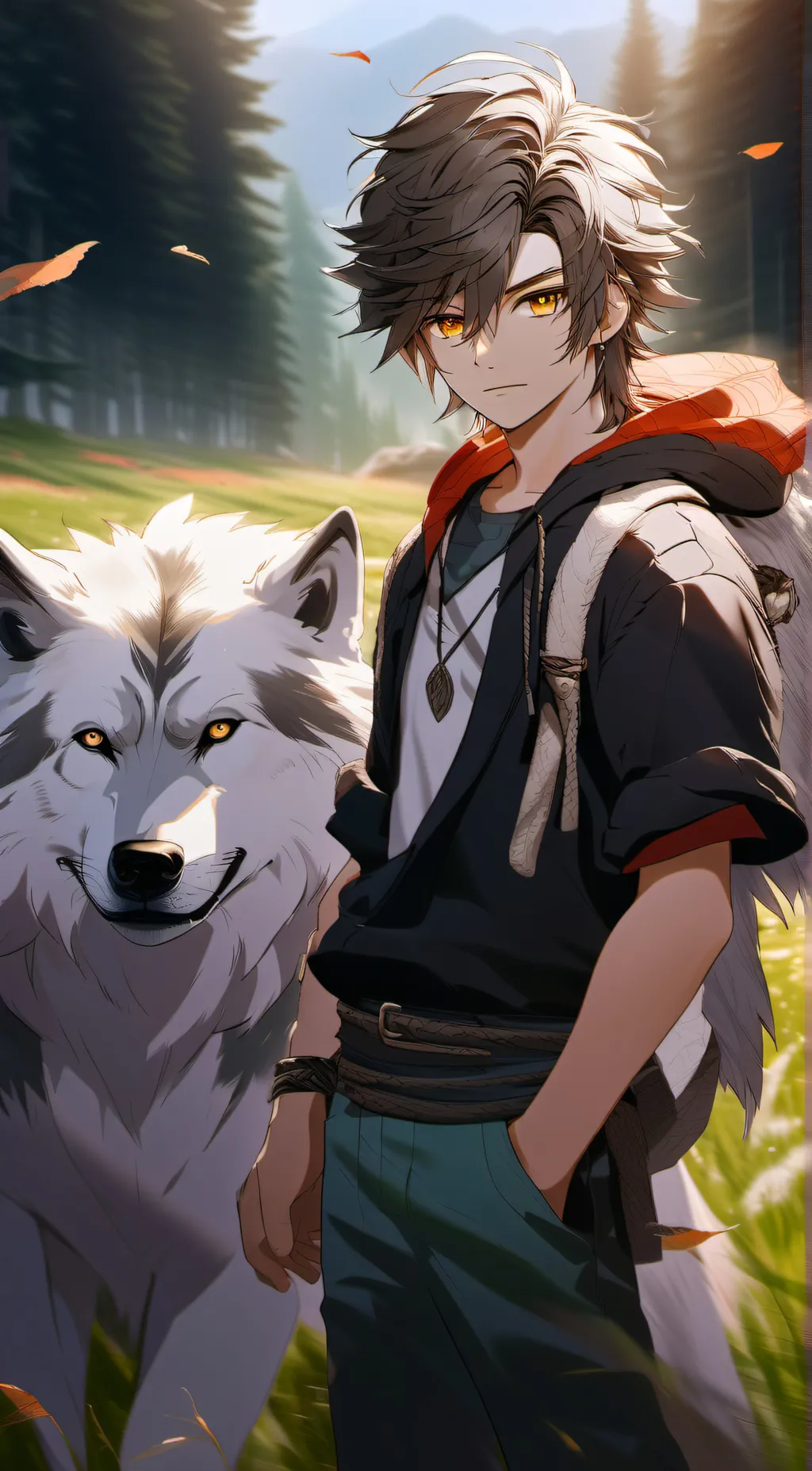 ai character: Darel background