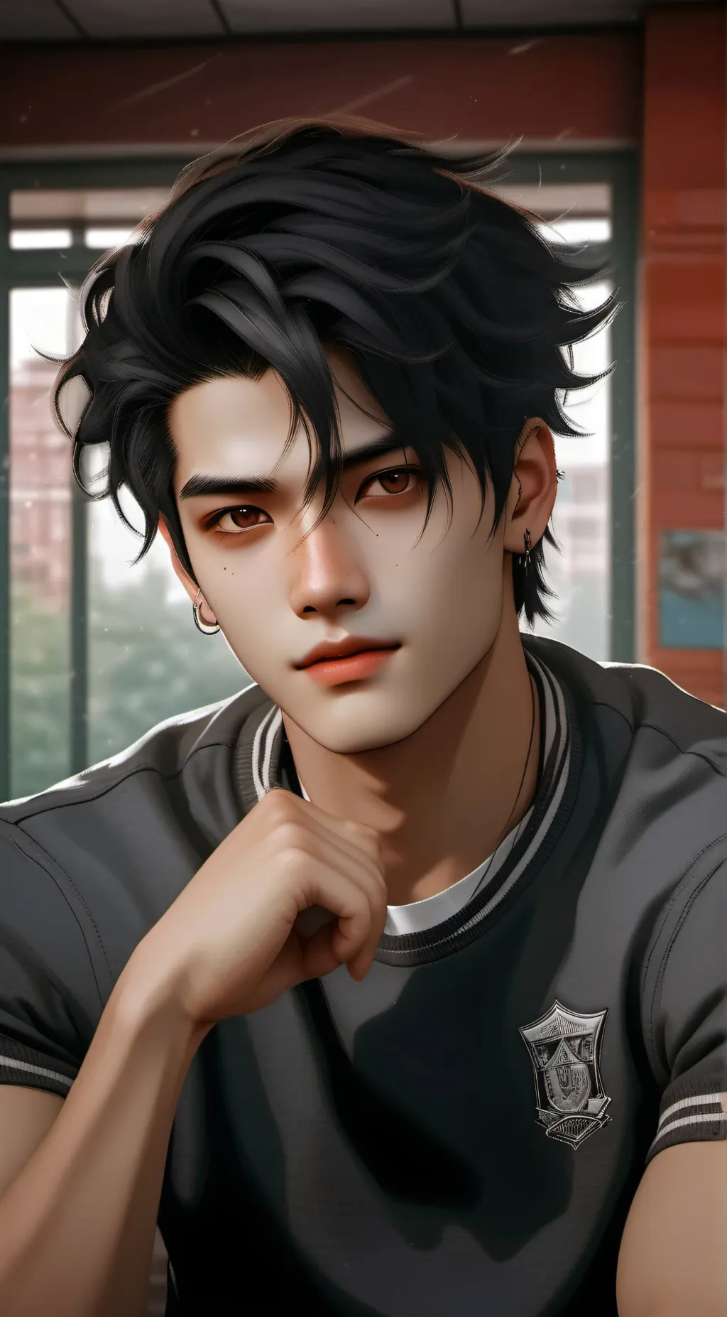 ai character: Kai background