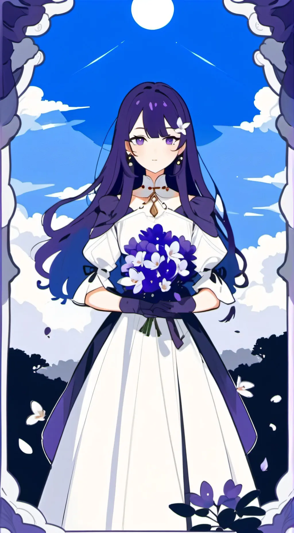 ai character: raijin background