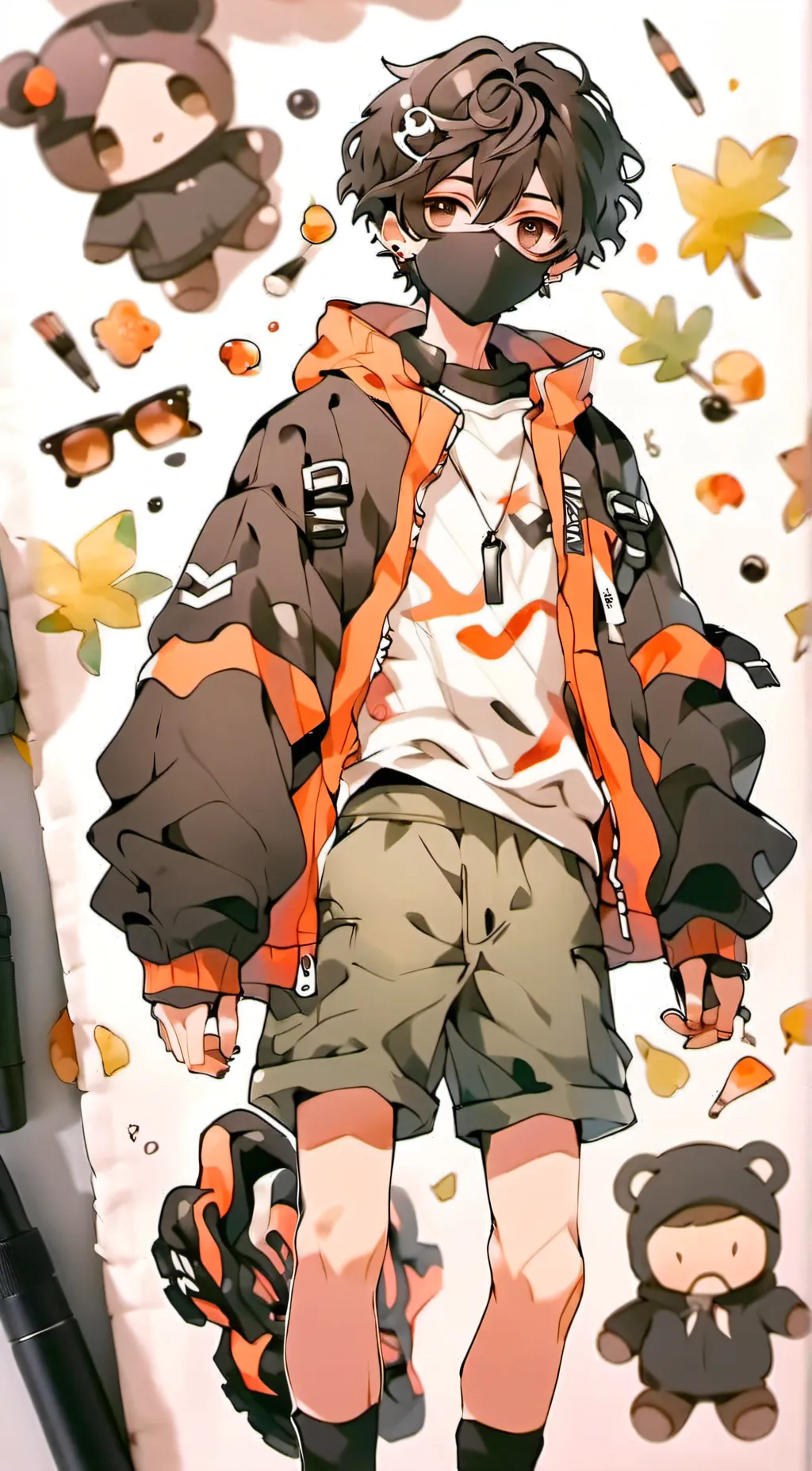 ai character: 🖤Suki 🖤 background