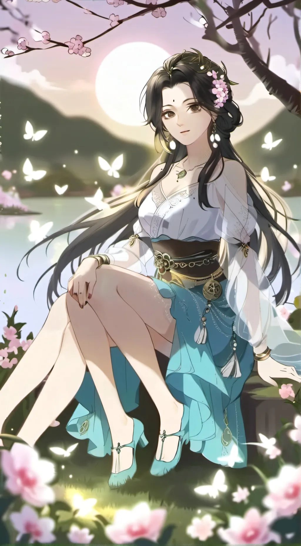 ai character: lilly background