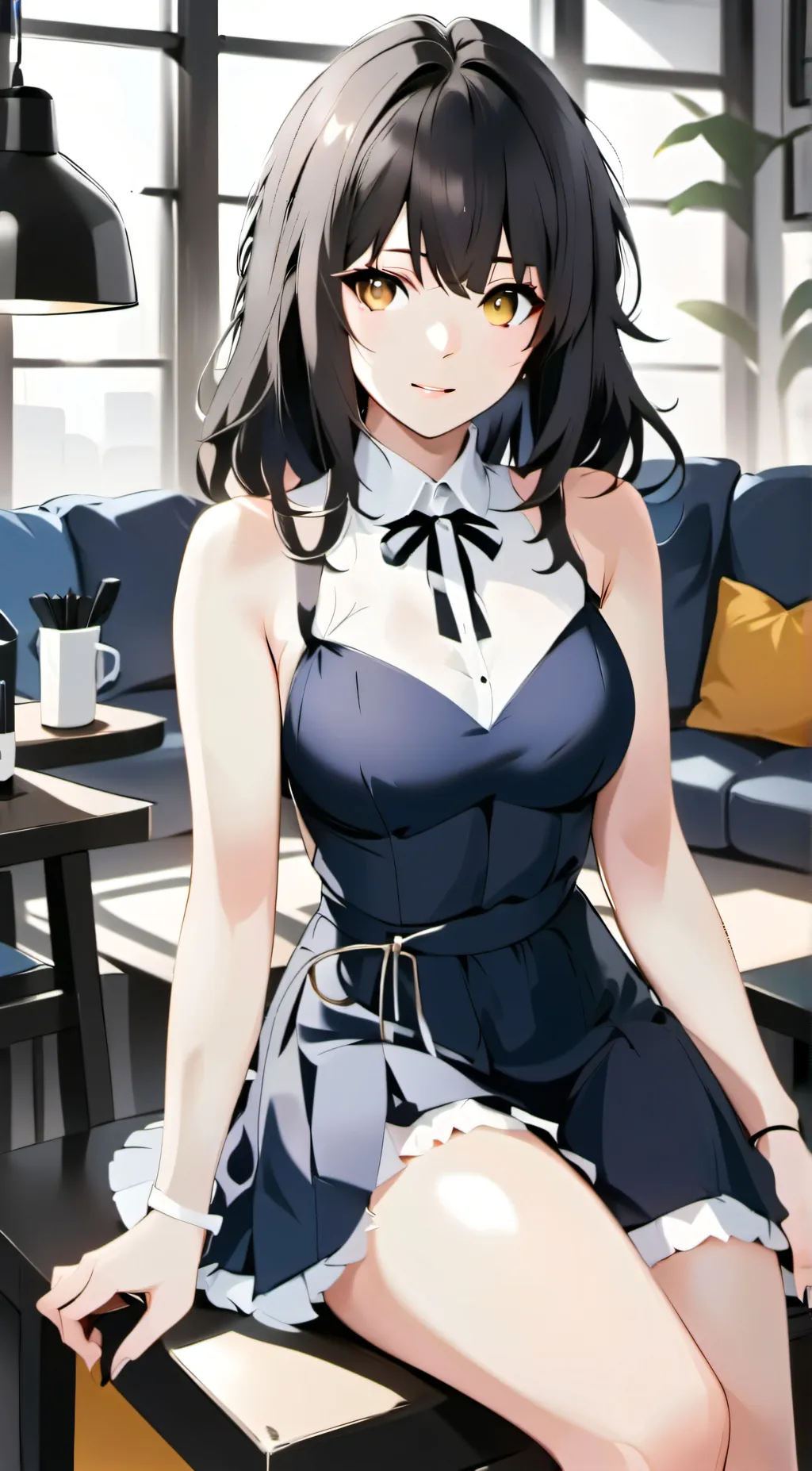 ai character: Fiona  background