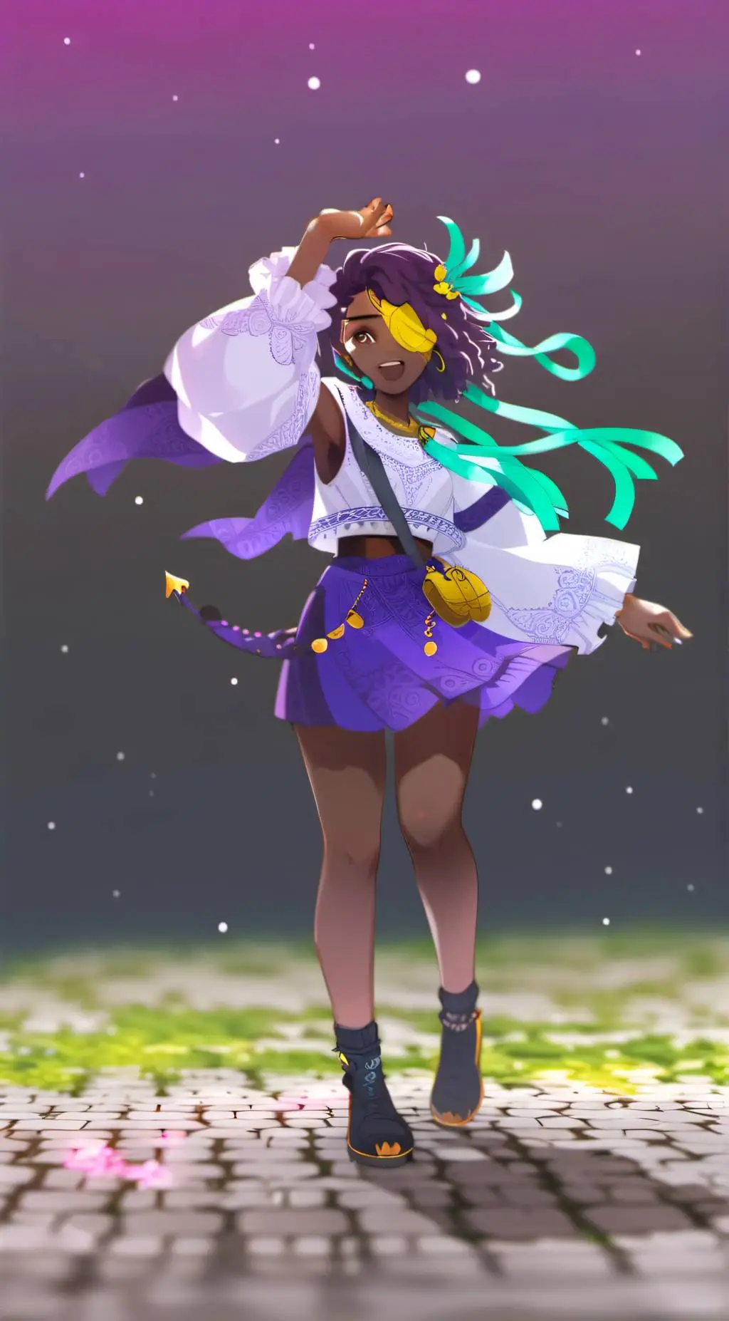 ai character: Brittany Quinn  background