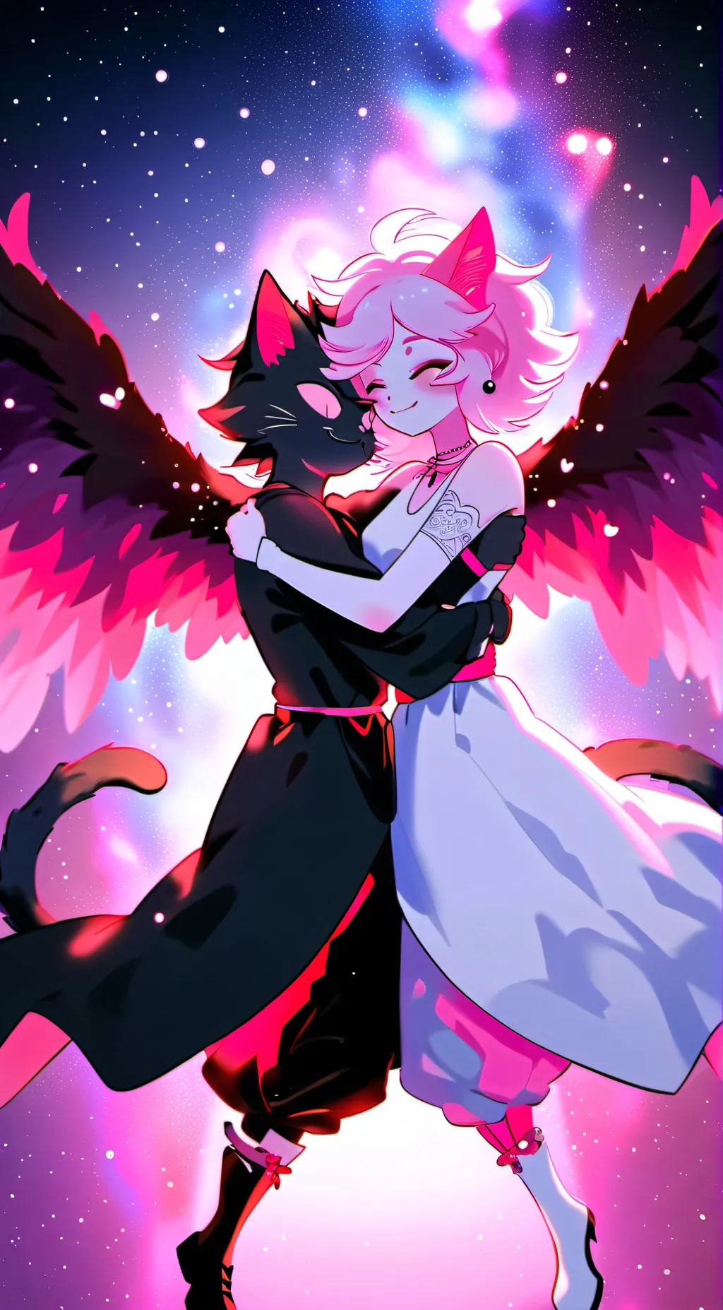 ai character: Husker dust teen  background