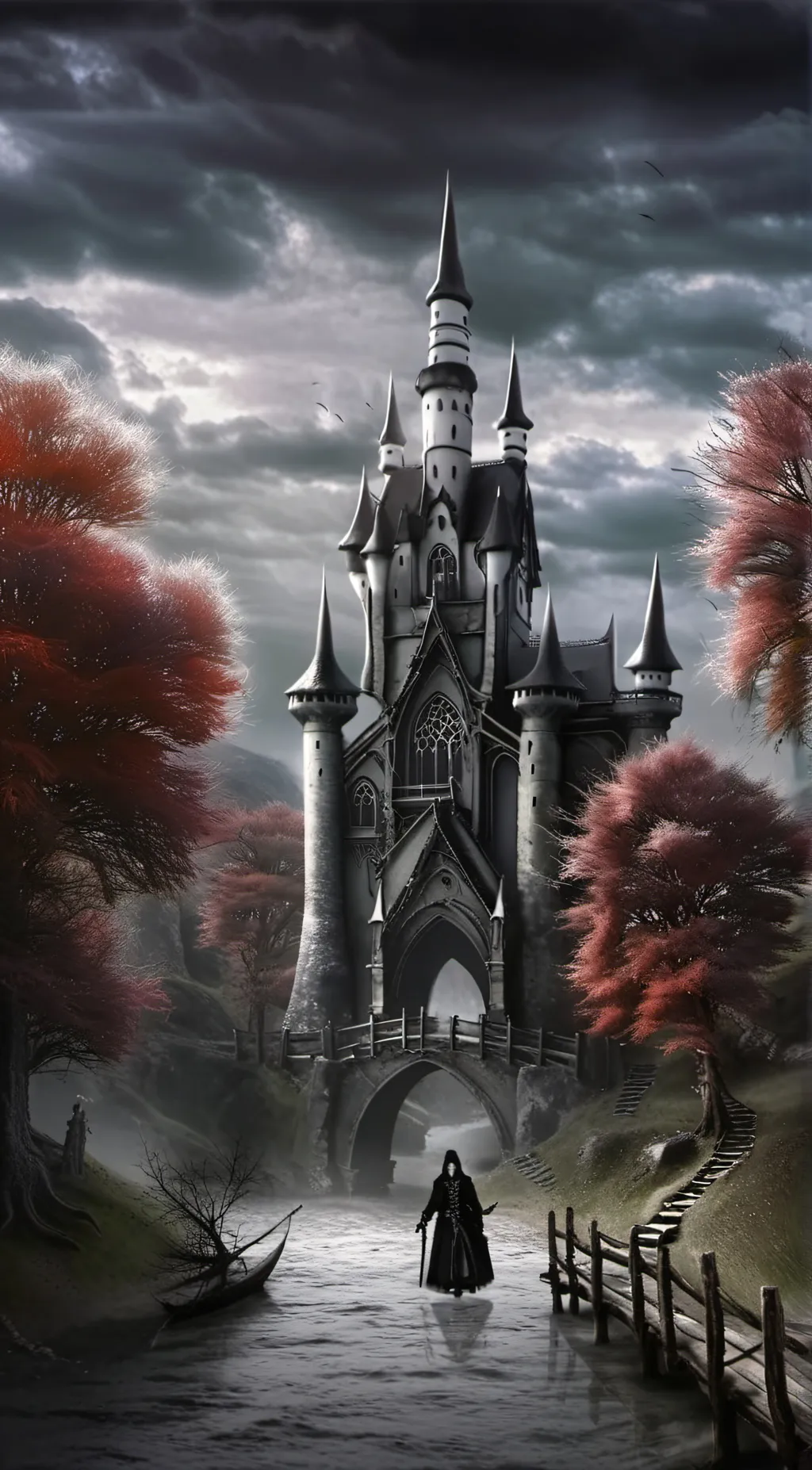 ai character: Dungeon school background