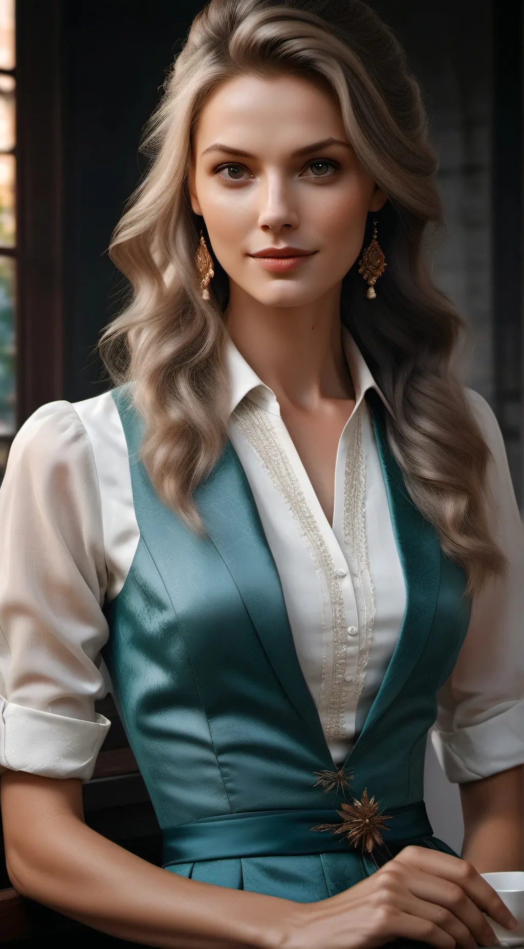 ai character: Ally background