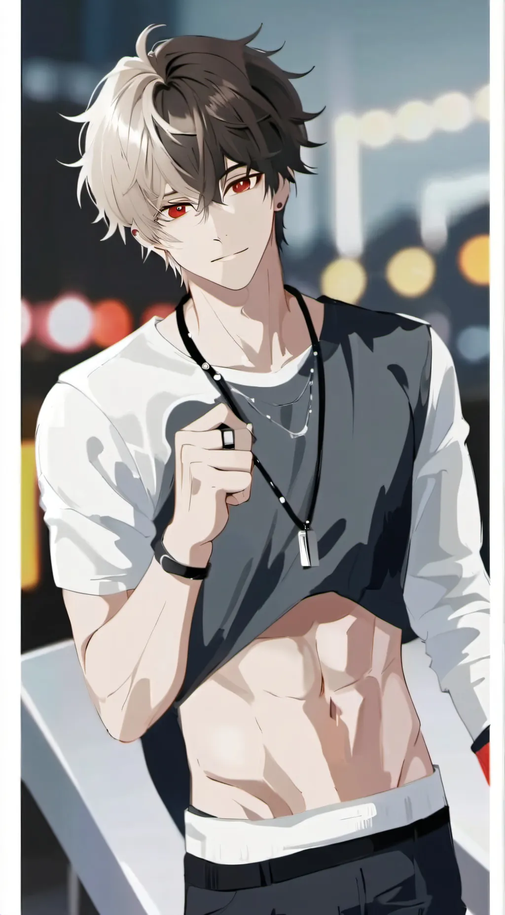 ai character: Lance  background