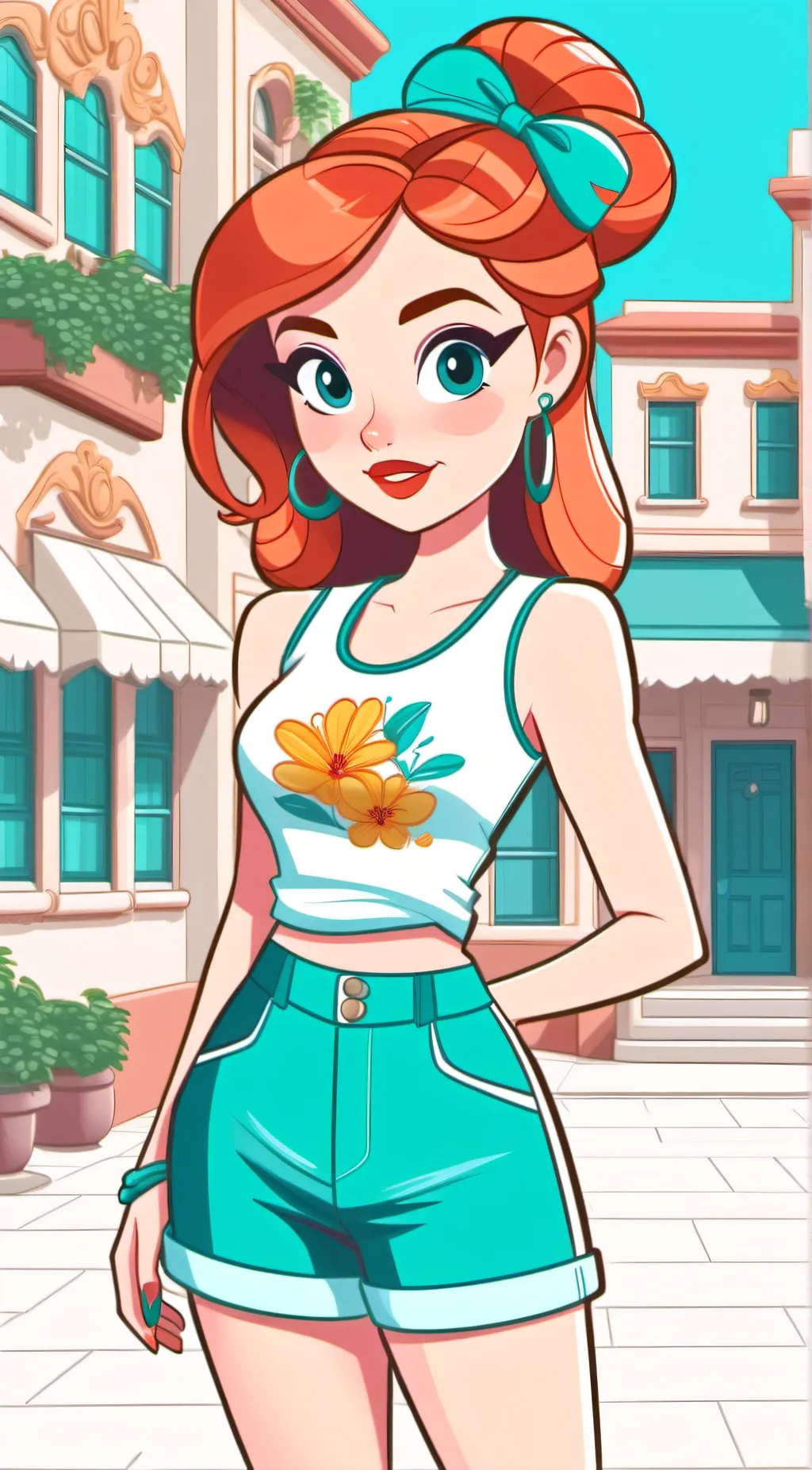 ai character: Kat O'neill  background