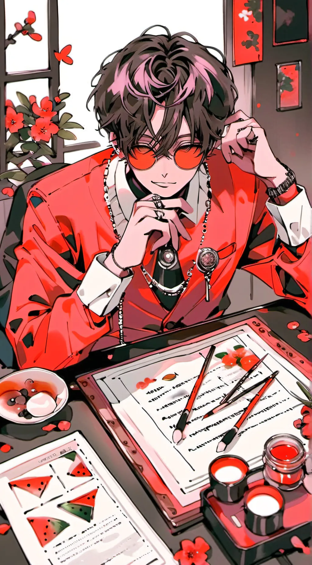 ai character: alex background