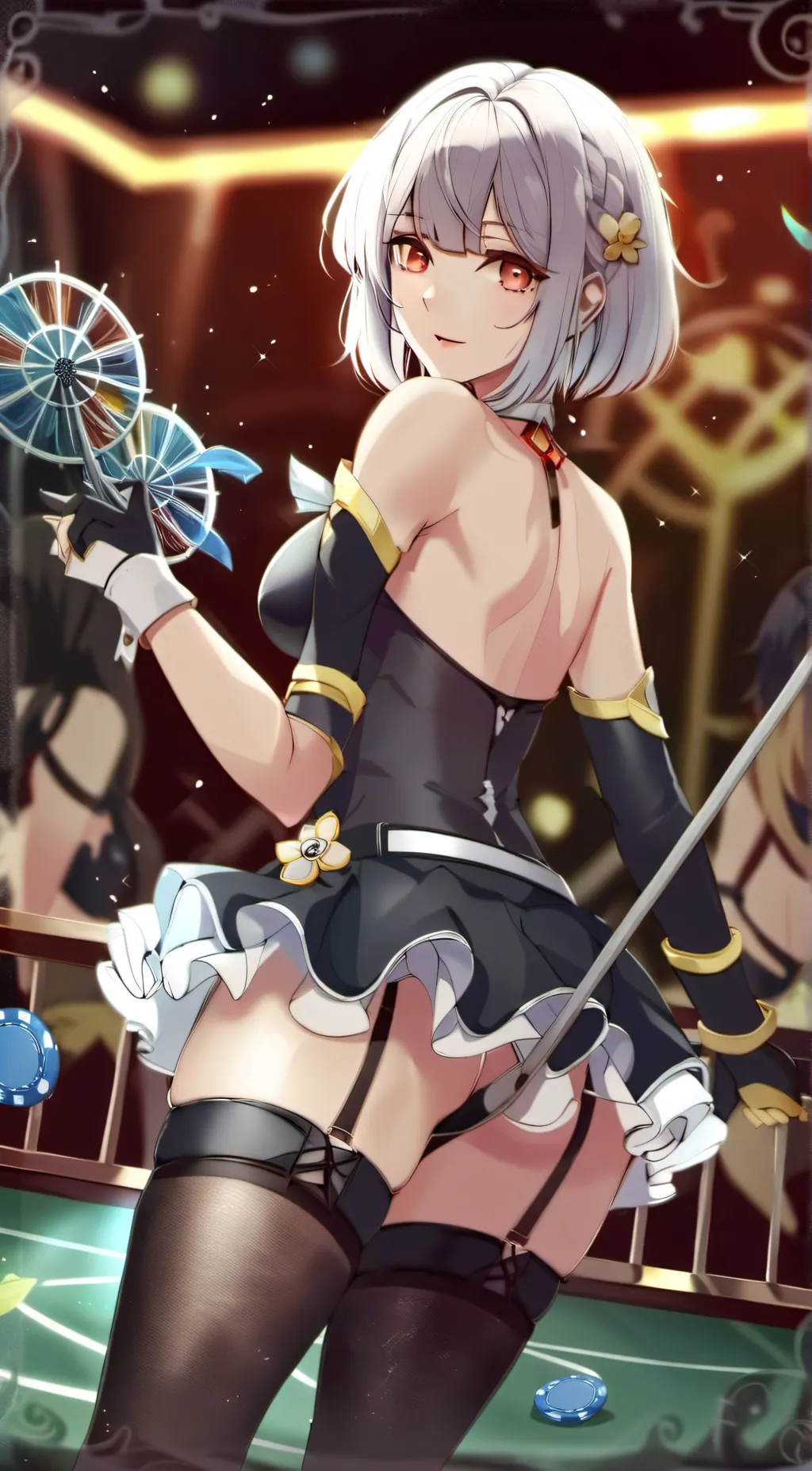 ai character: lily background