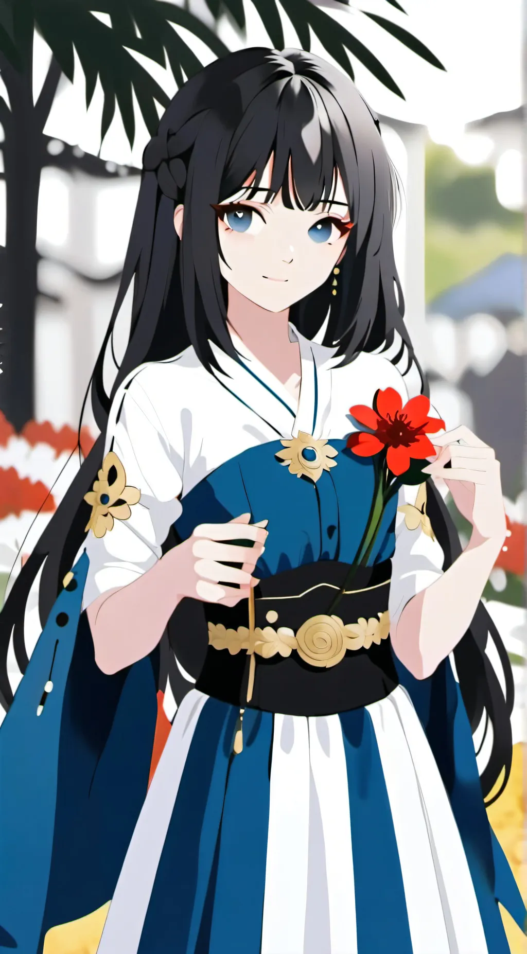 ai character: DS HASHIRAS  background