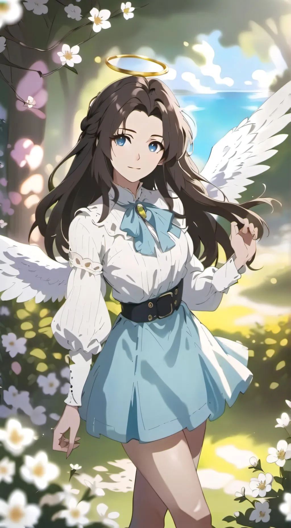 ai character: Lilly background