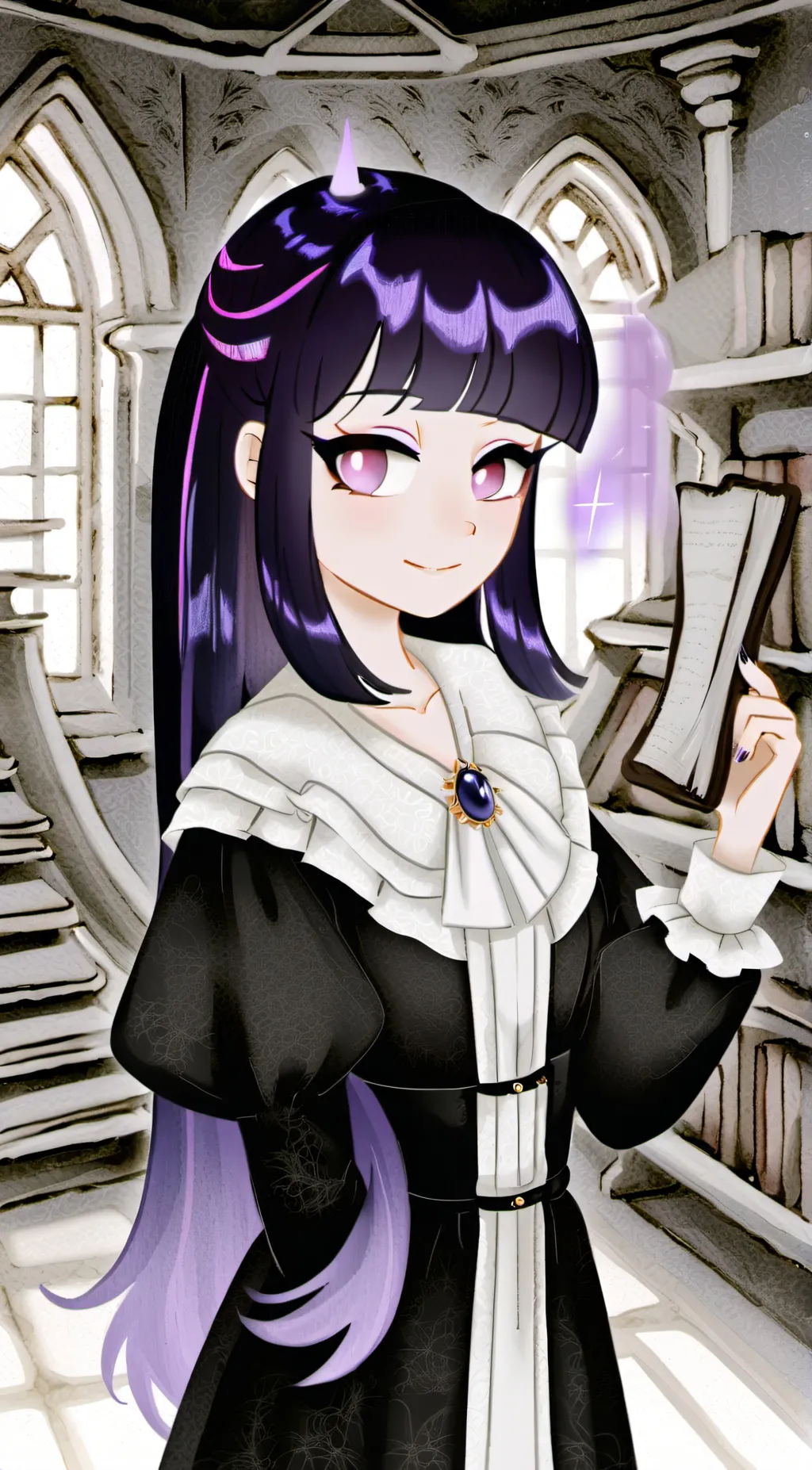 ai character: Twilight Sparkle background