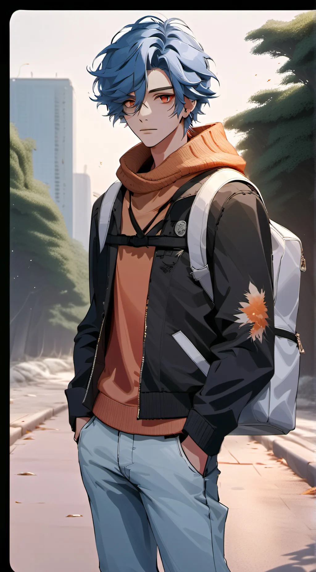 ai character: Luke background