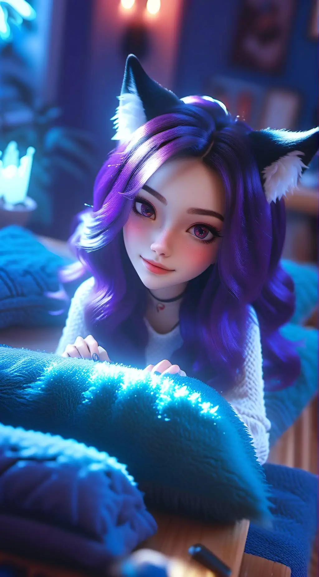 ai character: Kyla background