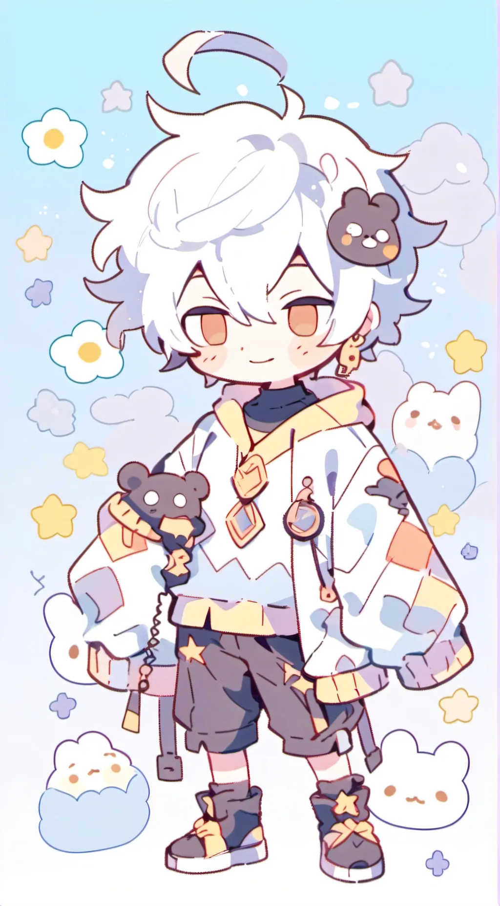 ai character: JJK in yo house 💀 background