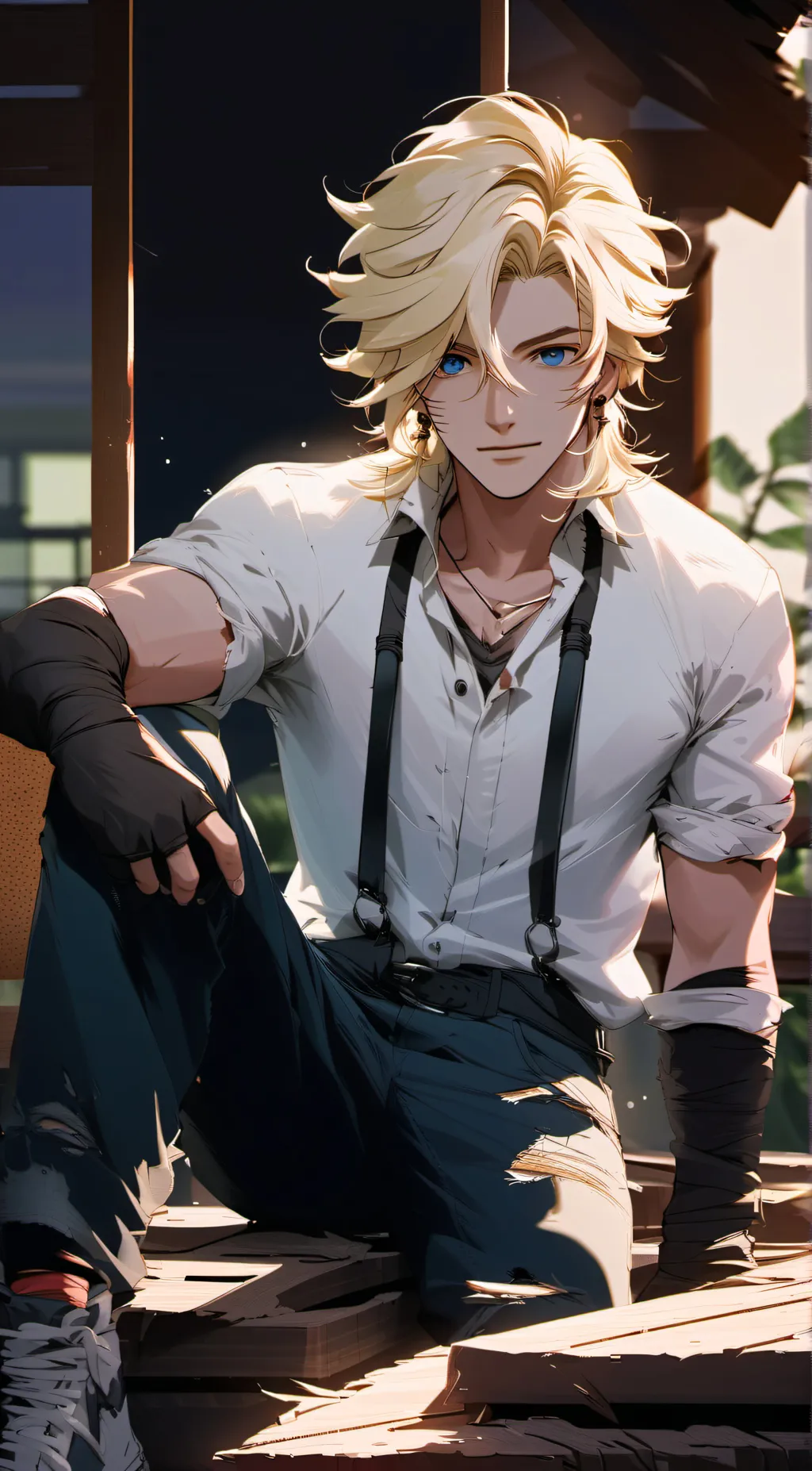 ai character: alex background