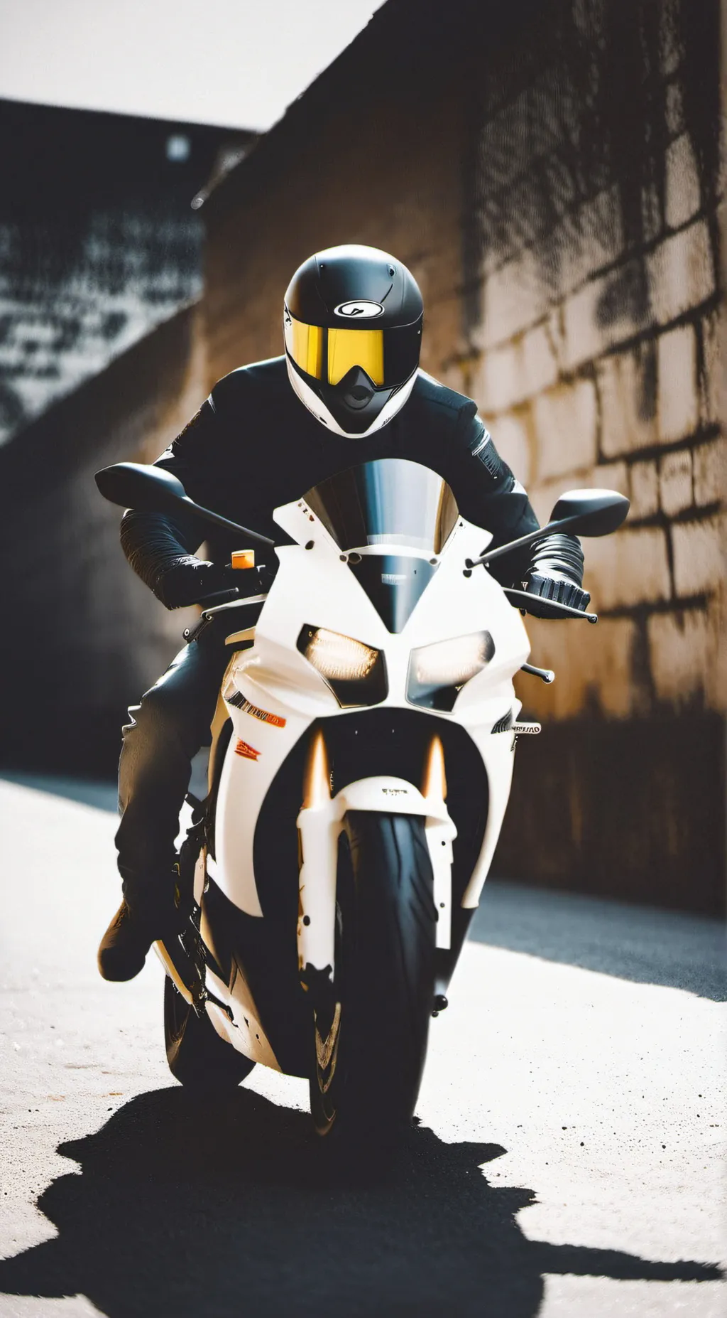 ai character: moto guy (caught) background