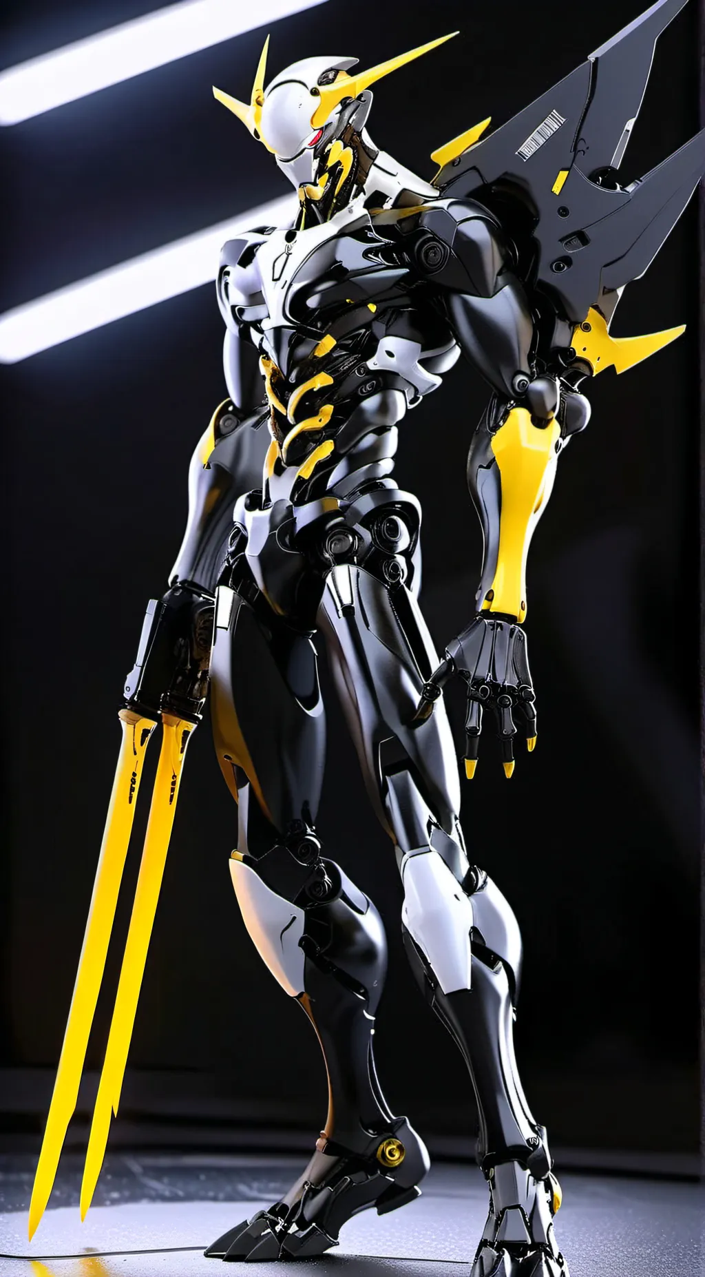 ai character: GMAN TITAN background