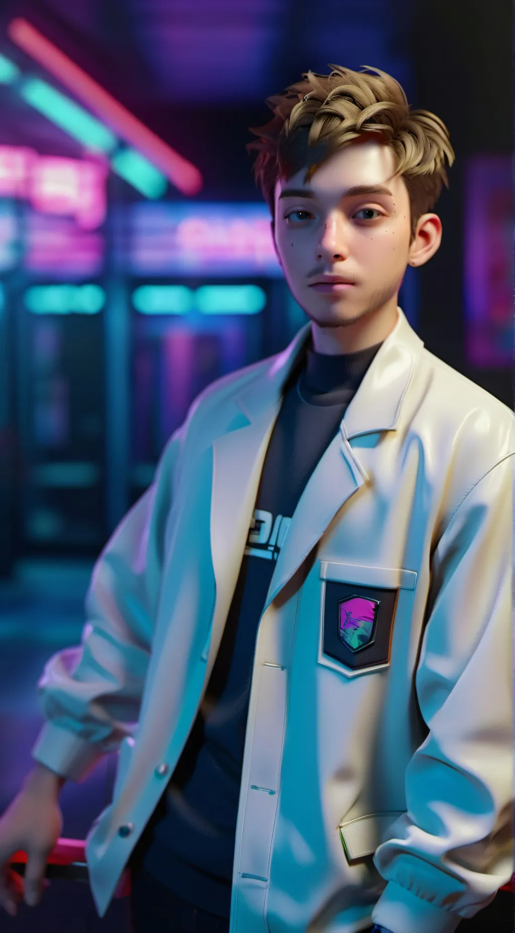 ai character: Hunter background