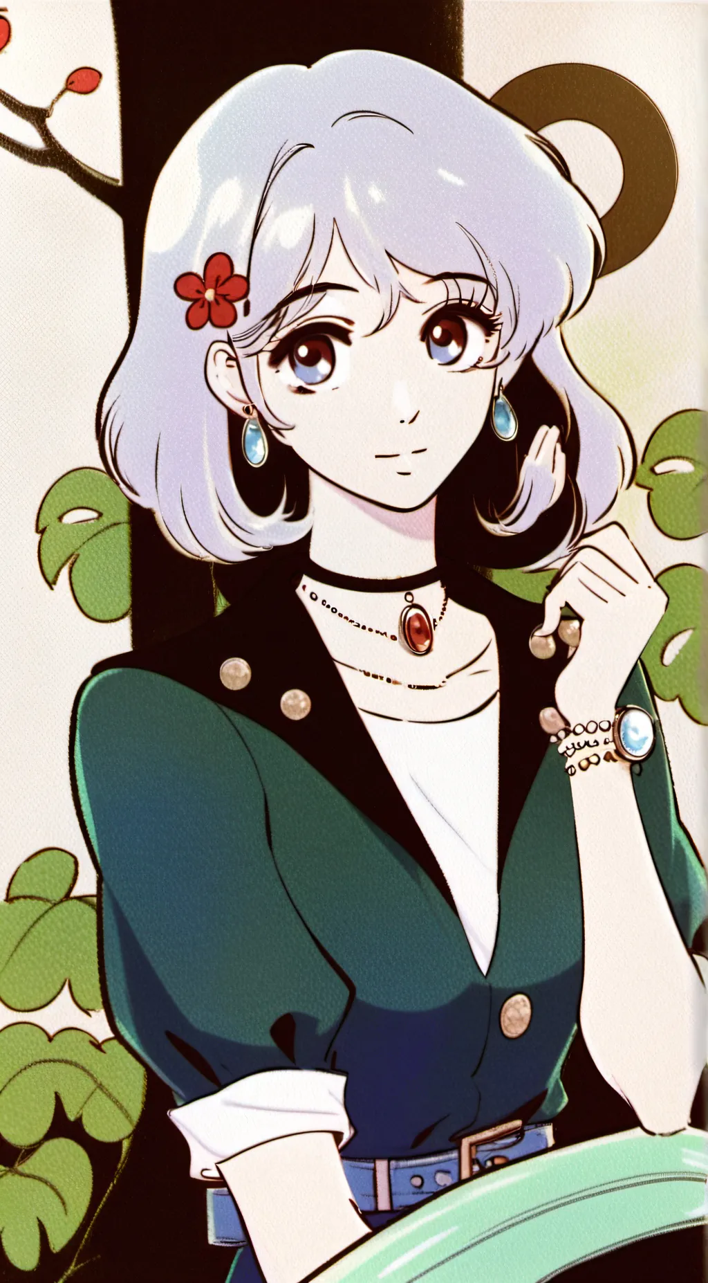 ai character: gane background