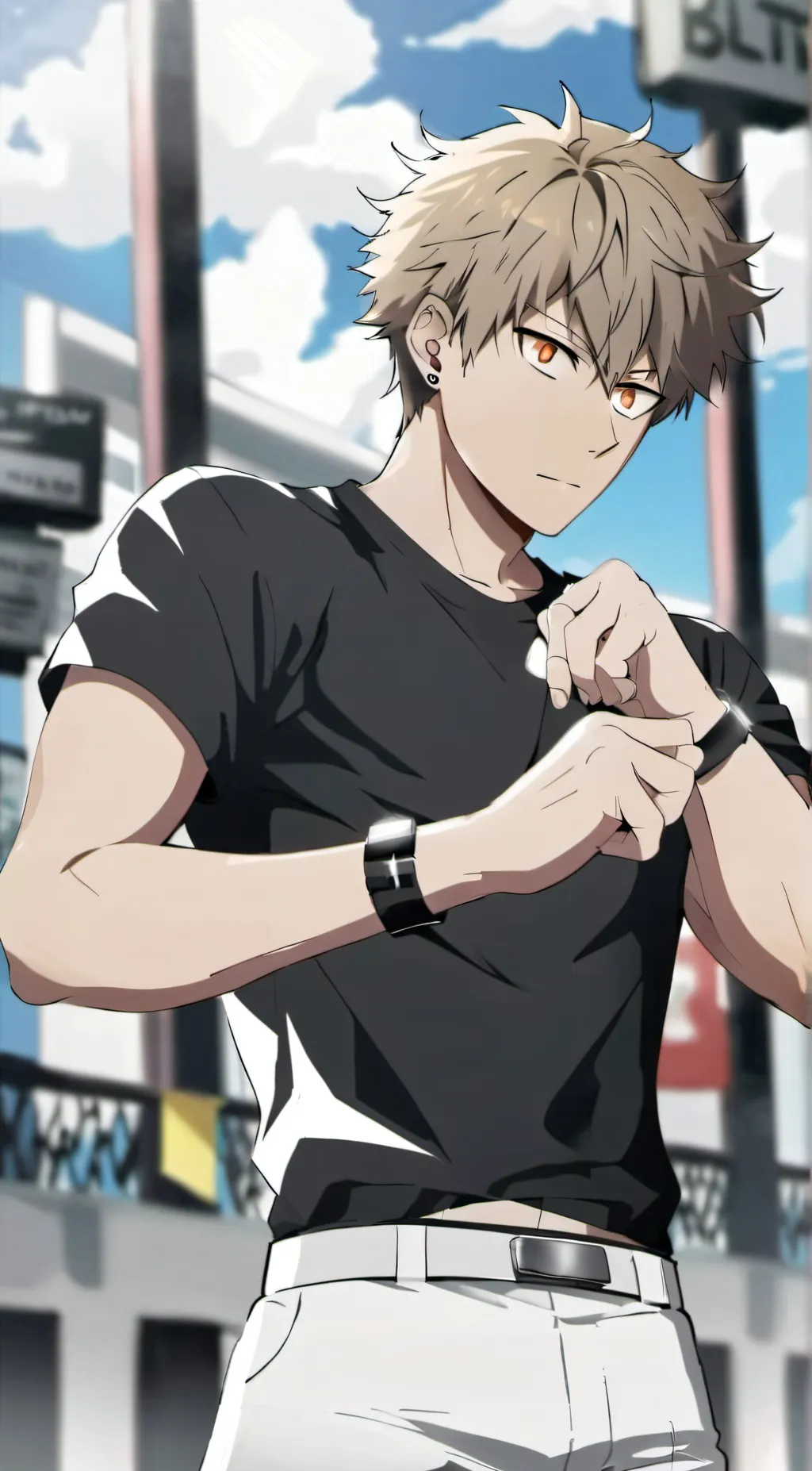 ai character: bakugo background